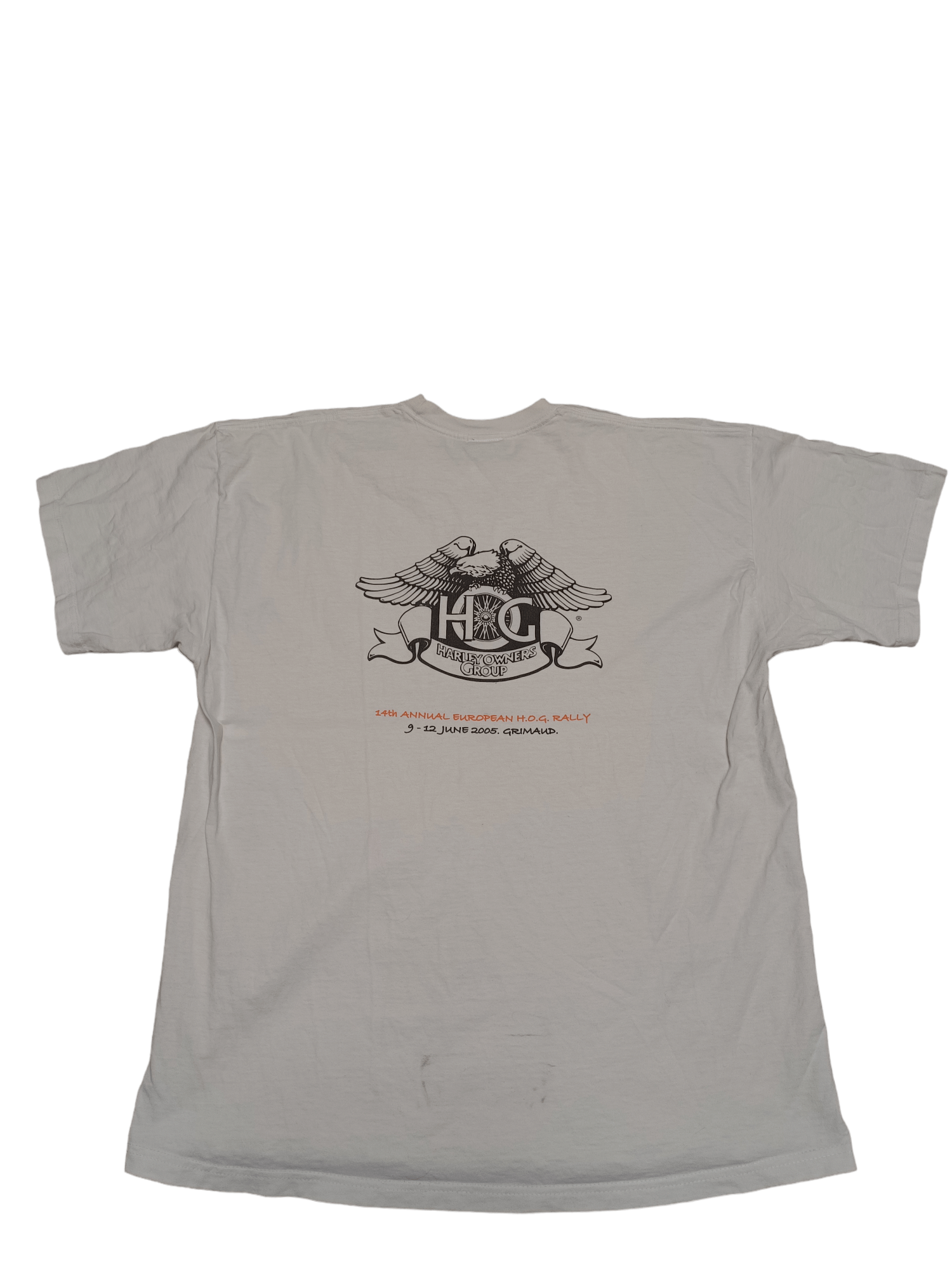 Harley Davidson 2005 RACING VINTAGE HARLEY OWNERS CUP ST TROPEZ TEE Size US XL / EU 56 / 4 - 2 Thumbnail