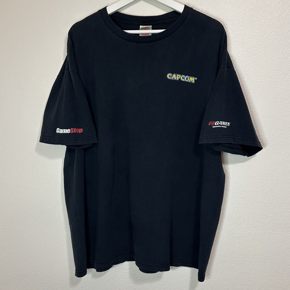 Rockstar Games Resident Evil Vintage Videogame T-shirt EB games Size US XL / EU 56 / 4 - 3 Thumbnail