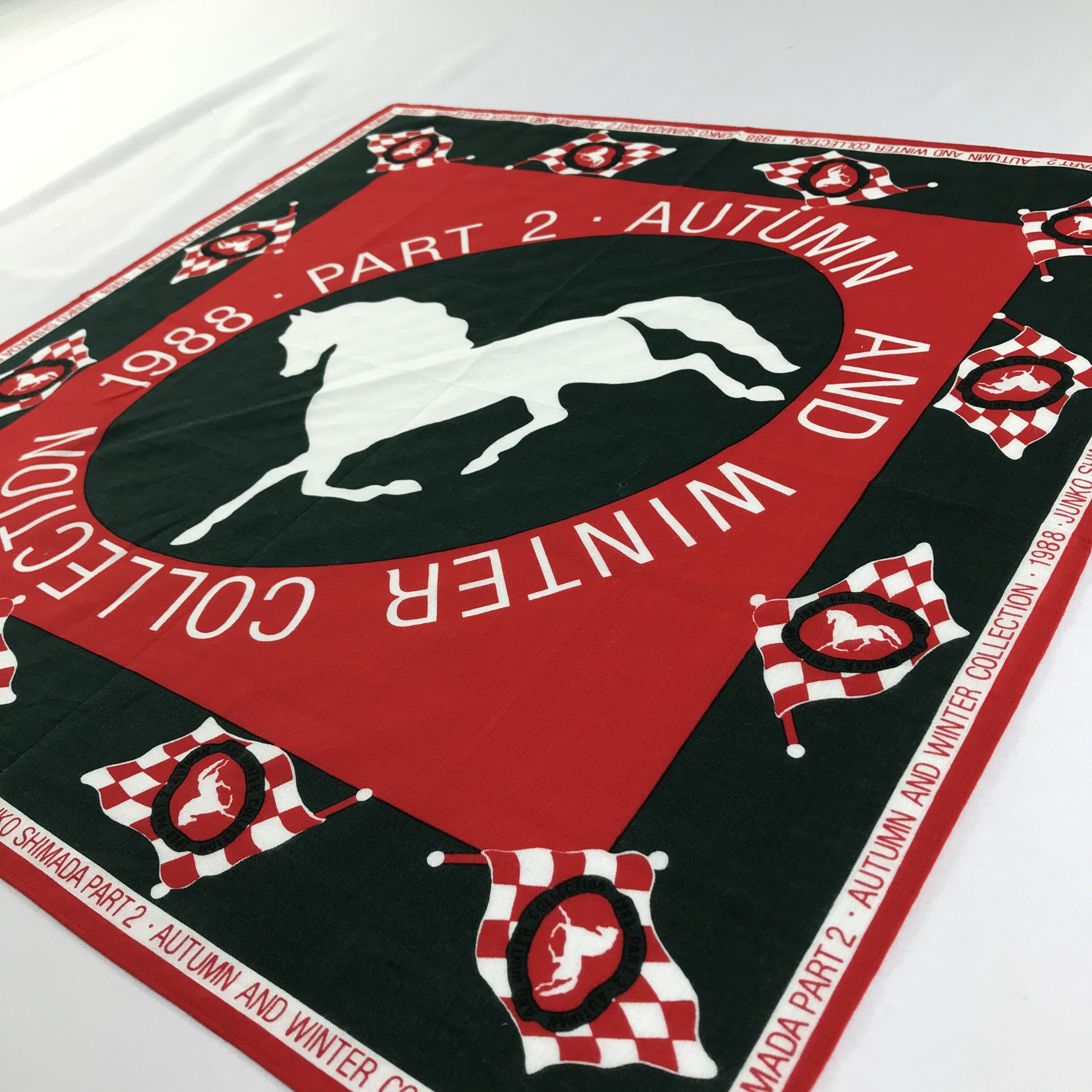 Junko Shimada Junko Shimada Handkerchief Neckerchief Bandana H1142 Size ONE SIZE - 4 Thumbnail