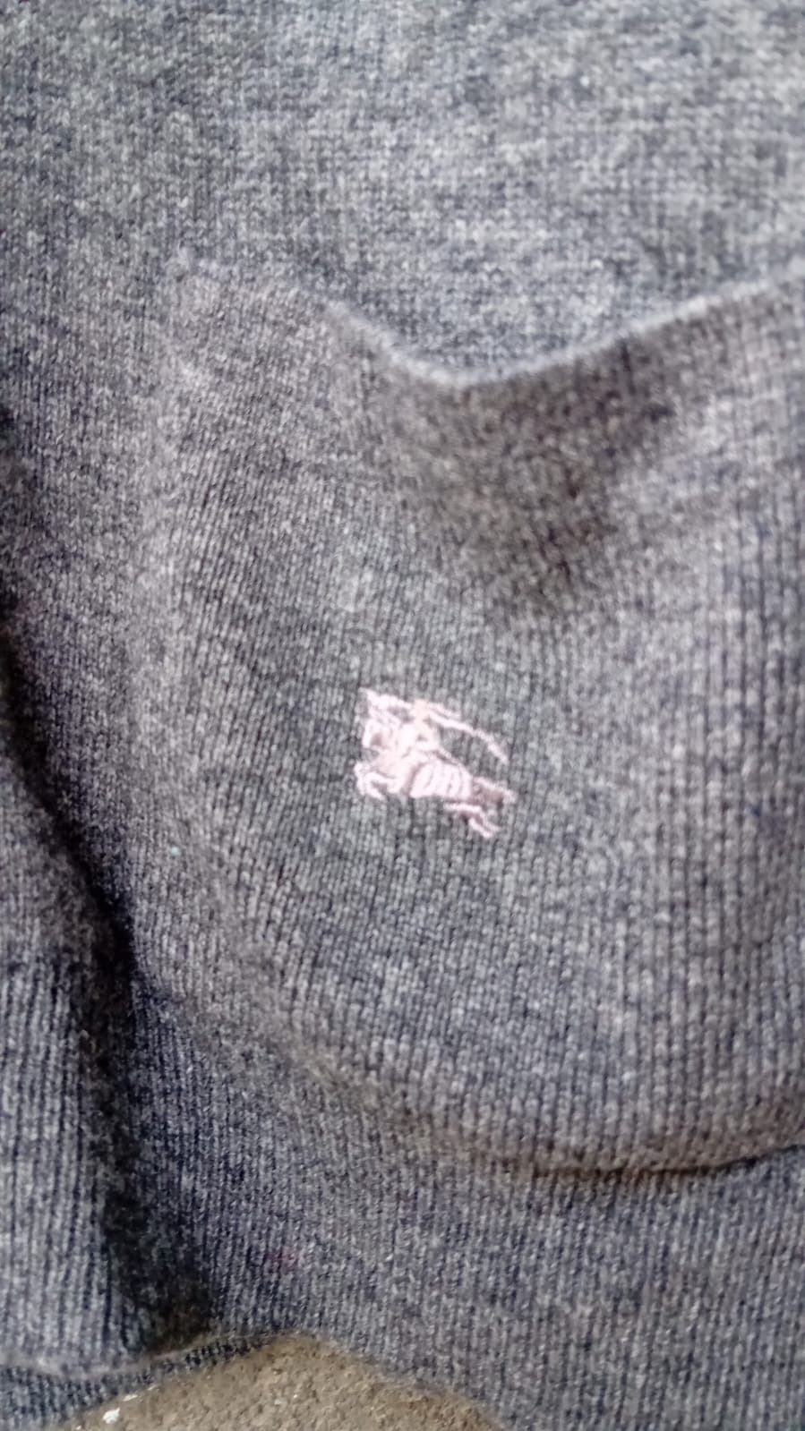 Burberry × Vintage Burberrys Vintage Wool Cardigan Made in Scotland sz L Size US L / EU 52-54 / 3 - 4 Thumbnail