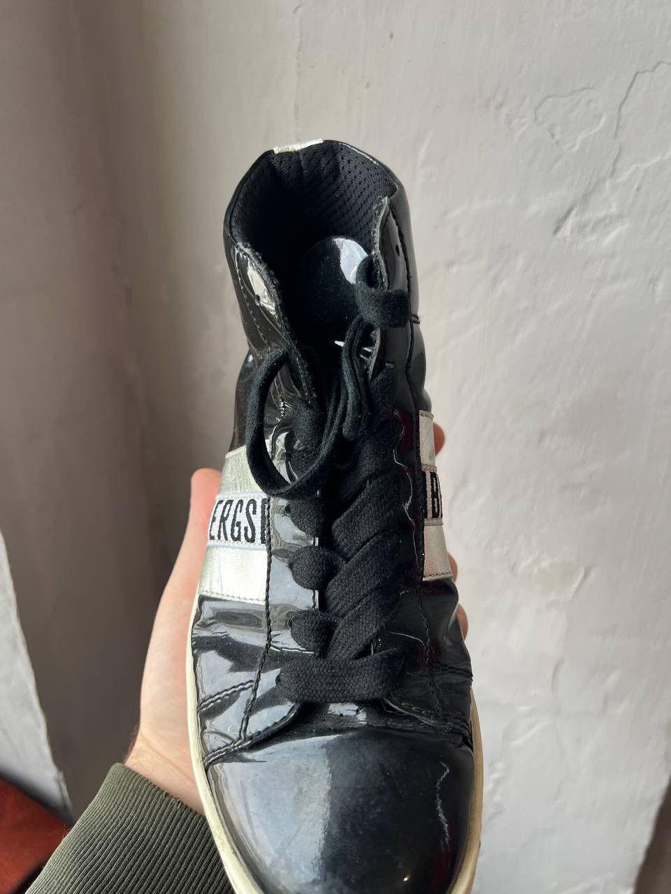 Dirk Bikkembergs DIRK BIKKEMBERGS RARE PATERN LEATHER BLACK TRAINER BOOTS 37 Size US 7 / IT 37 - 5 Thumbnail