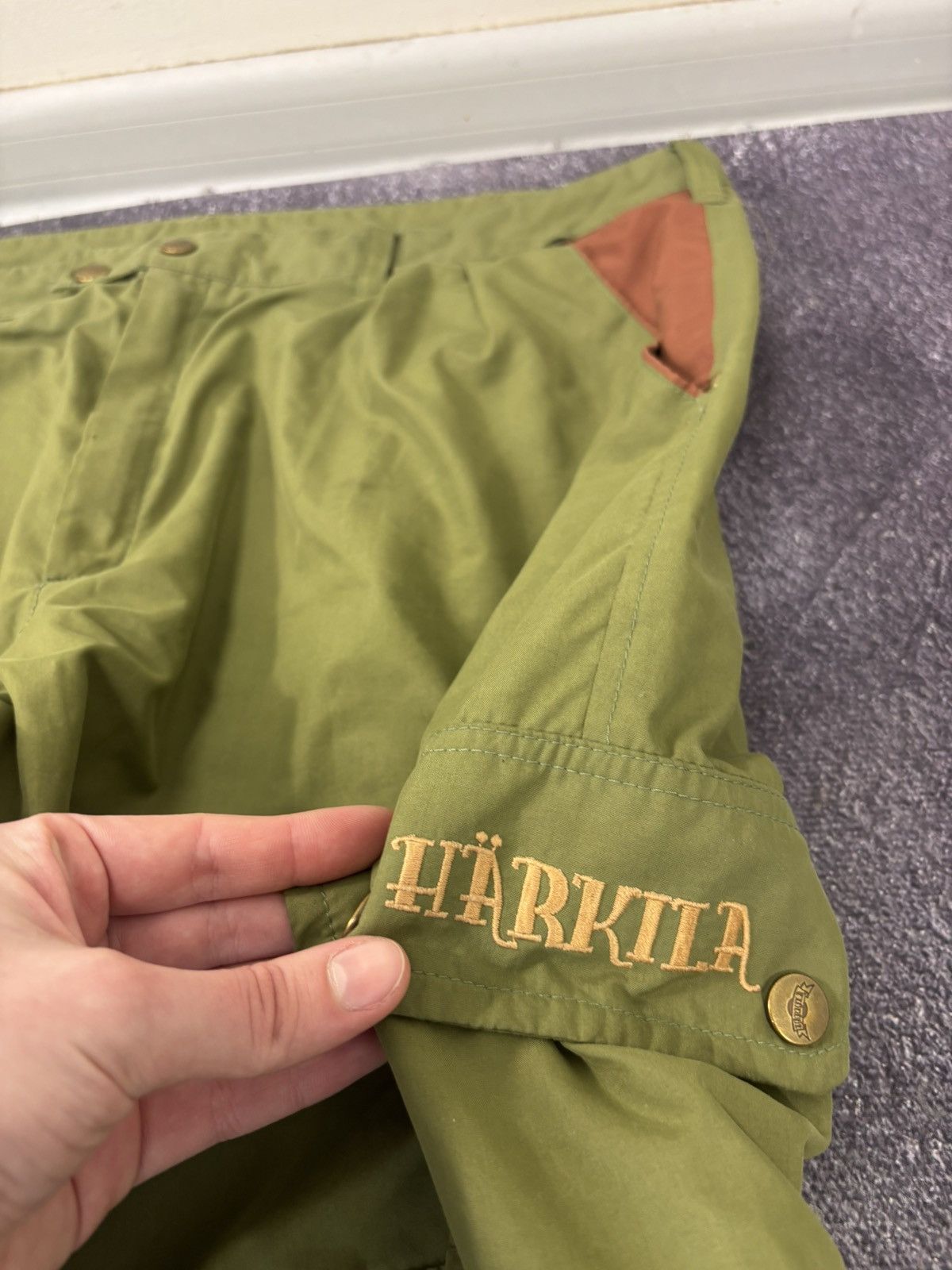 Other Harkila Men’s Gore-Tex Khaki Olive Green Pants Trousers Size US 38 / EU 54 - 10 Thumbnail