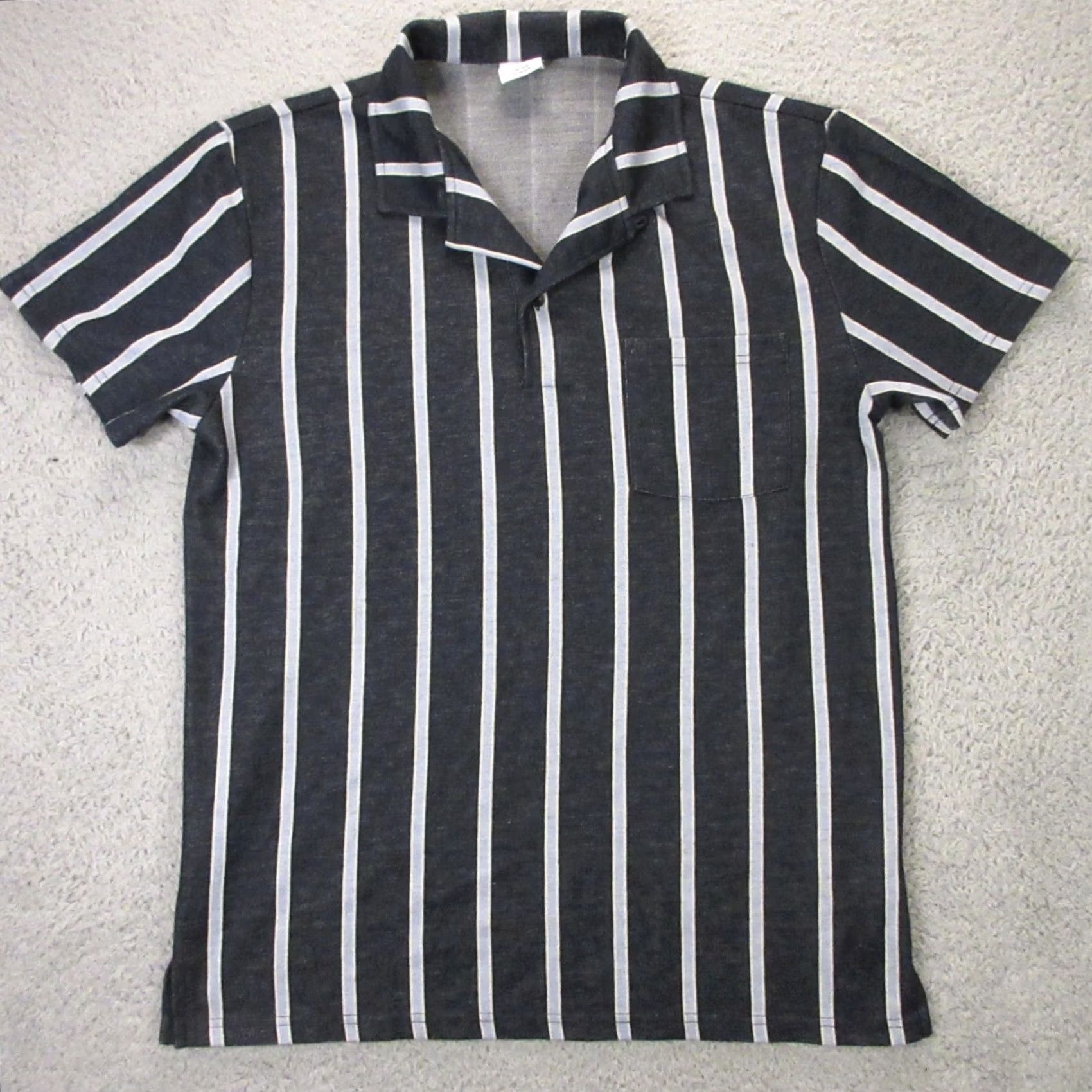 Urban Outfitters Urban Outfitters Polo Shirt M Knit Polo Shirt Multicolor Striped Casual, Preppy, Classic, Sports Mens Polo Shirt Size M Size US M / EU 48-50 / 2 - 2 Thumbnail