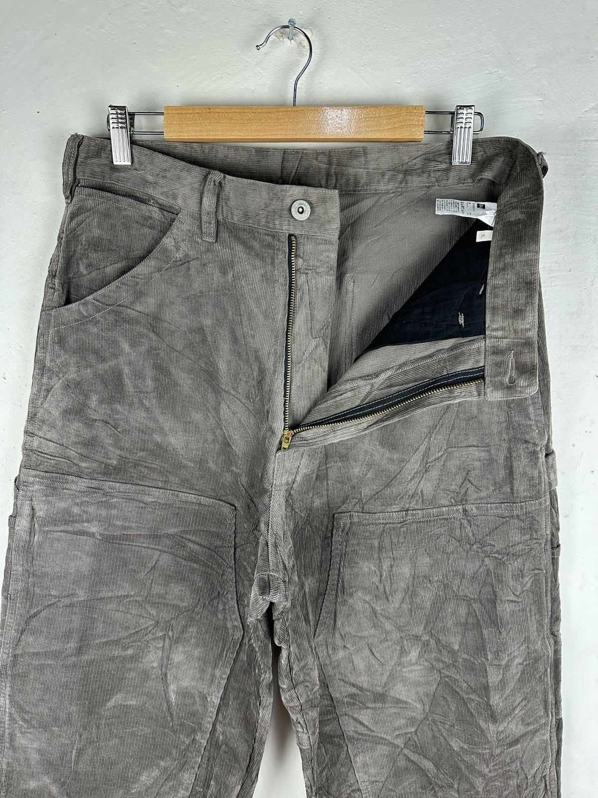 Japanese Brand Carpanter Conduroi Double Knee Vintage Baggy Carhatt Style Size US 31 - 12 Thumbnail