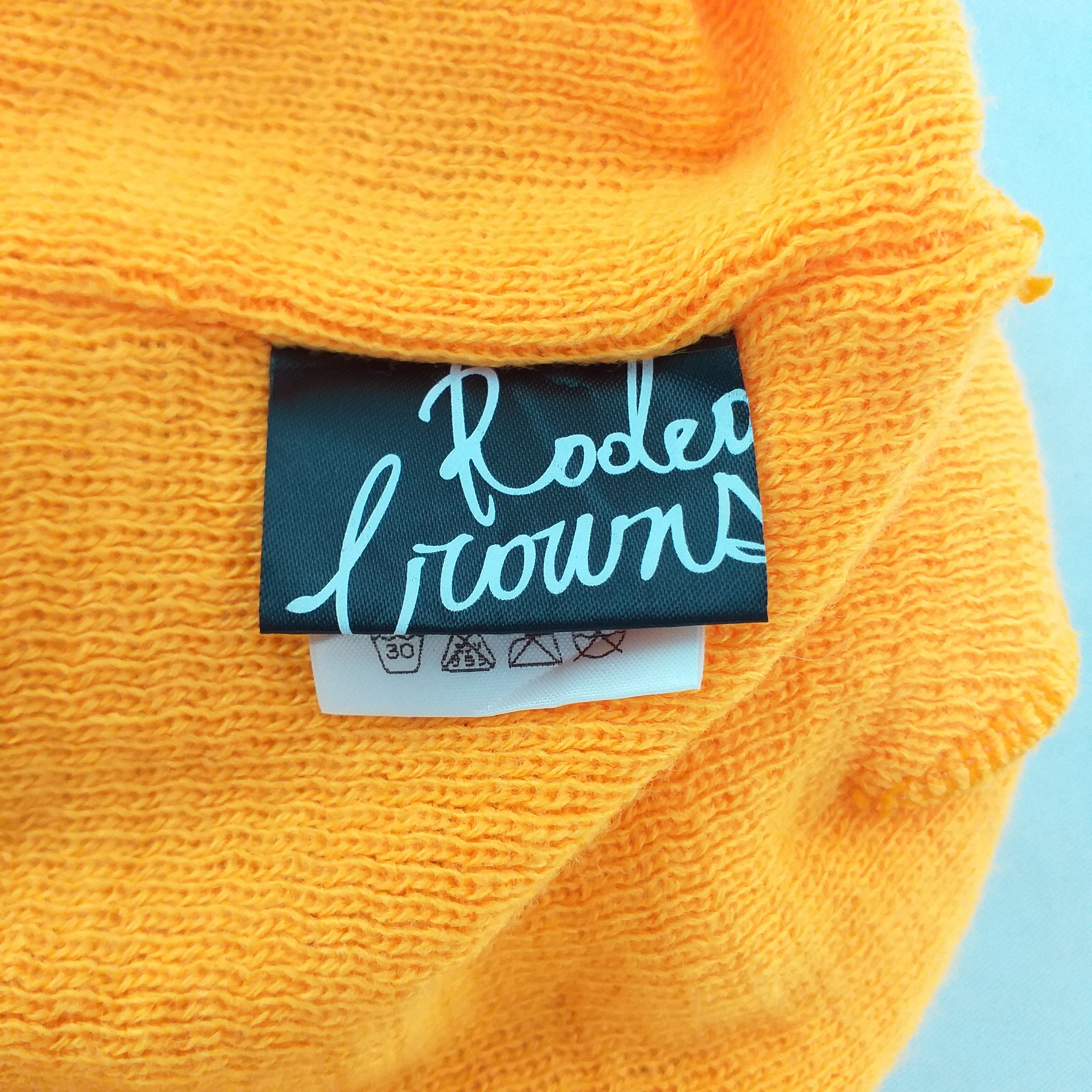 Japanese Brand Rock N Roll Rodeo Crowns Snow Cap Hat Beanie -BN189 Size ONE SIZE - 5 Thumbnail