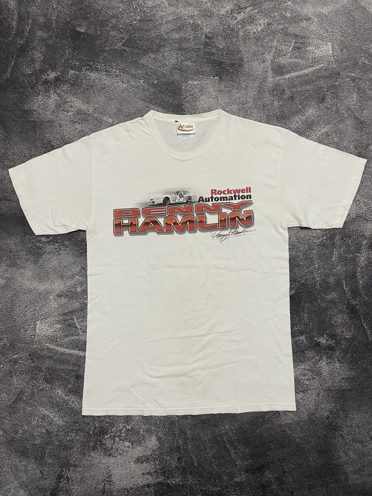 NASCAR Y2K Nascar Denny Hamlin Tee Size US M / EU 48-50 / 2 - 3 Thumbnail