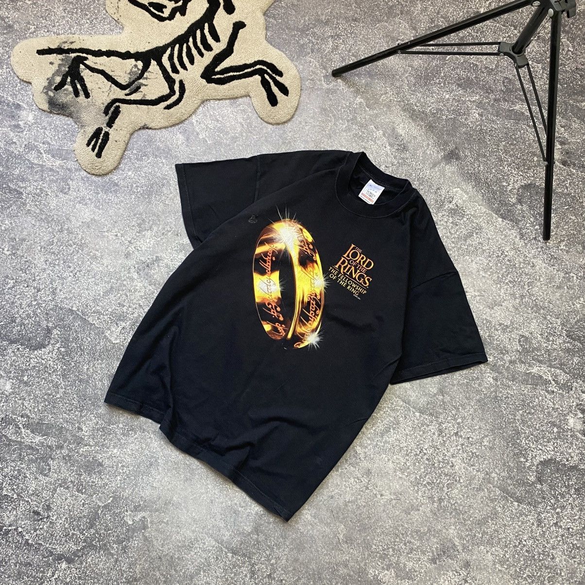Vintage Vintage RARE The Lord Of The Rings 90’s Big Logo movie tee Size US XL / EU 56 / 4 - 1 Thumbnail