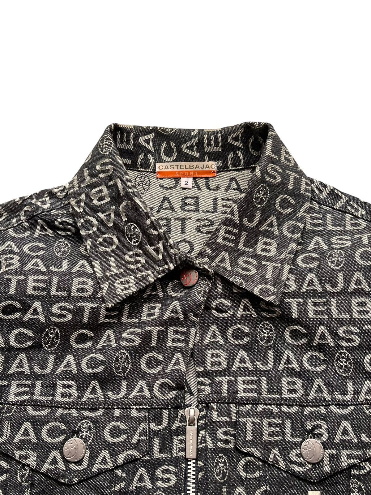 Jean Charles De Castelbajac Castel Bajac Sport Denim Jacket Size US M / EU 48-50 / 2 - 3 Thumbnail