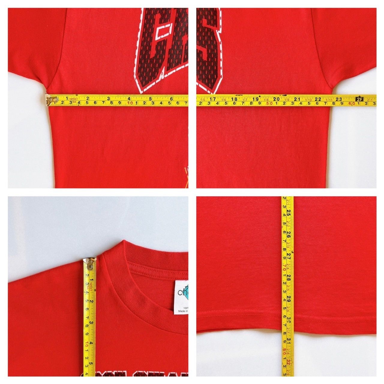 Vintage 90s Detroit Red Wings NHL t-shirt/ XL Size US XL / EU 56 / 4 - 9 Thumbnail