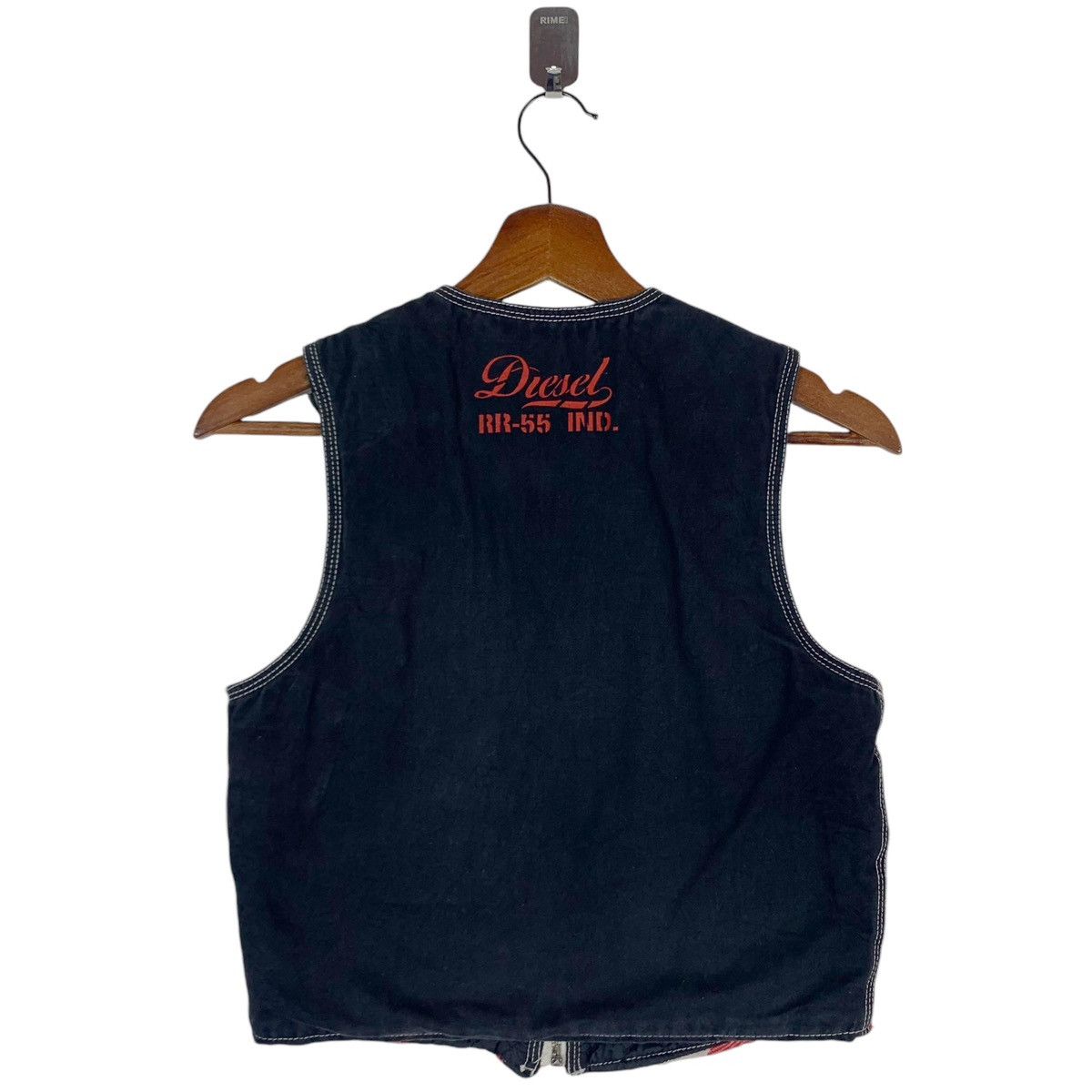 Diesel Vintage Diesel Jeans Company Tartan Vest Jacket Size M / US 6-8 / IT 42-44 - 10 Thumbnail
