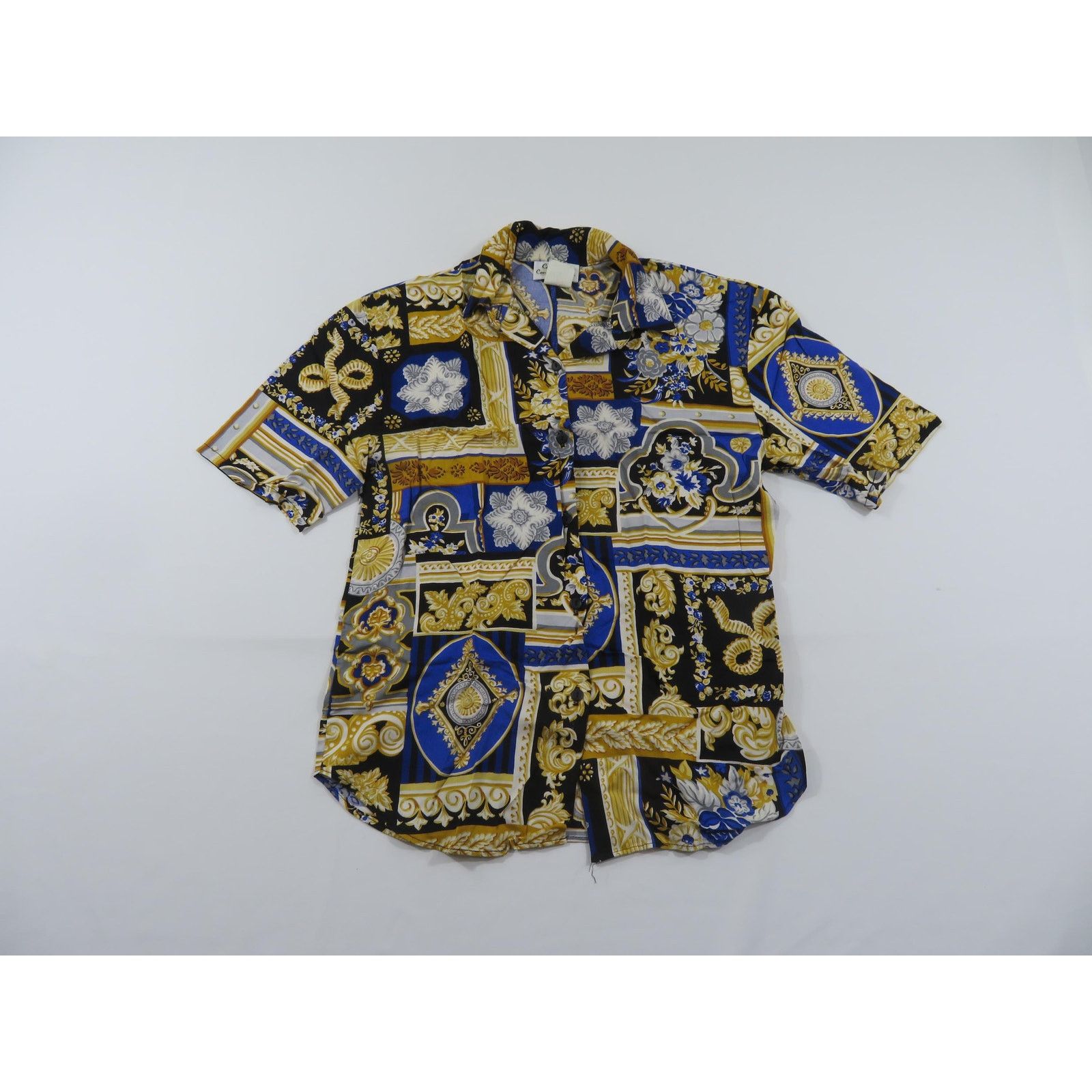Other California Connection Hawaiian Rayon Shirt Blouse 12/14 80s Size L / US 10 / IT 46 - 1 Thumbnail