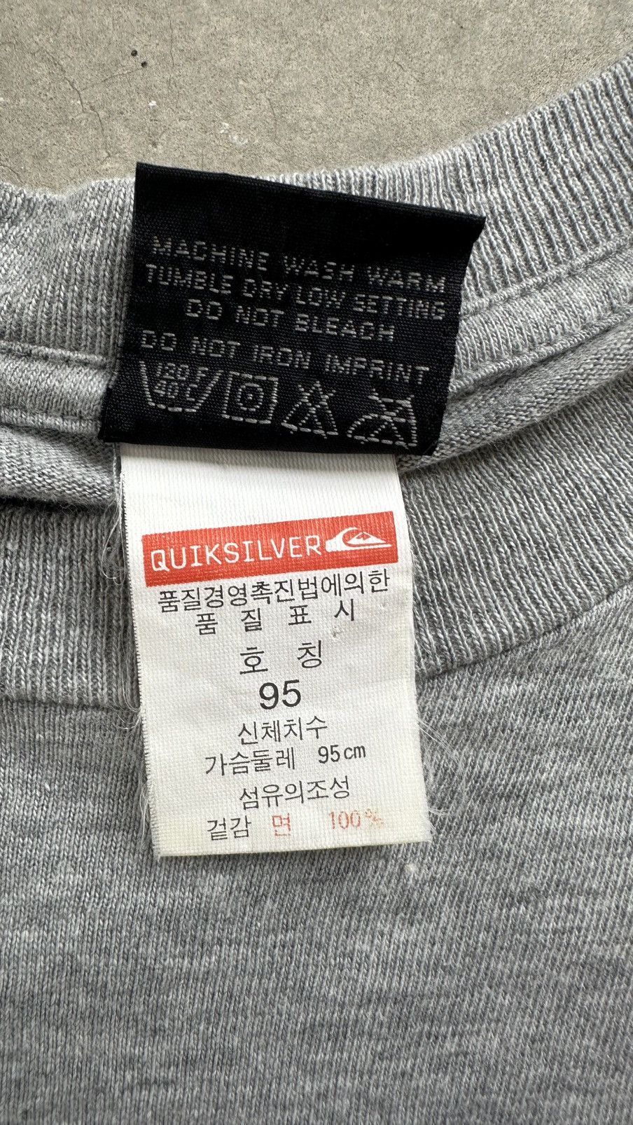 Quiksilver × Vintage VINTAGE QUIKSILVER SURF TEE Size US M / EU 48-50 / 2 - 4 Thumbnail