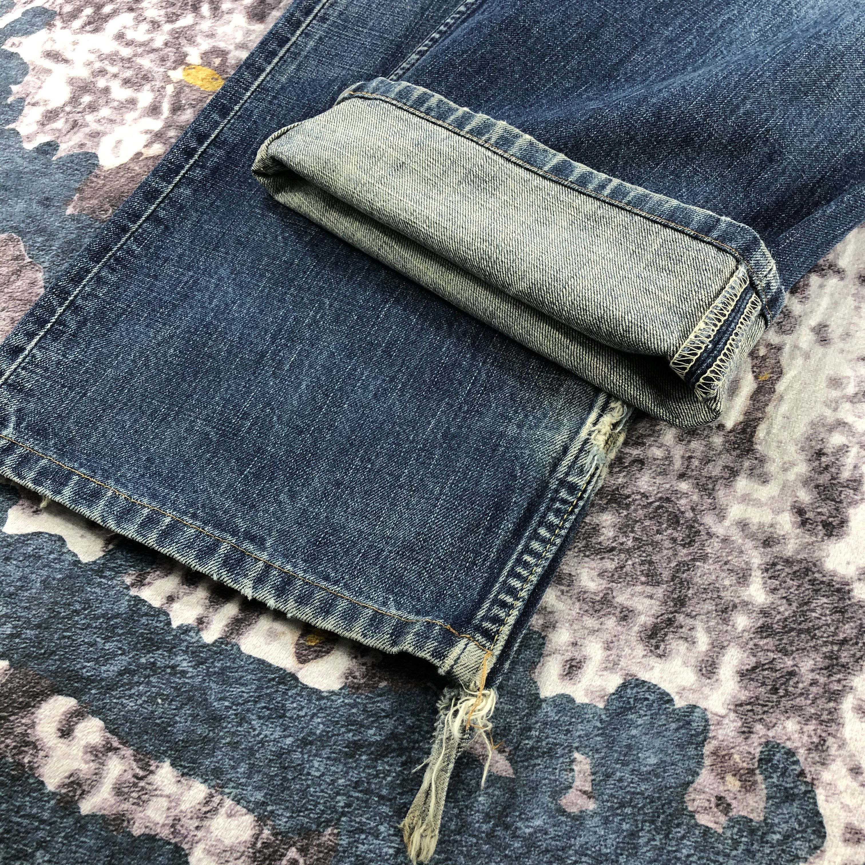 Levi's × Vintage 90s Vintage Blue Wash Levis 504 Jeans-JM2149 Size US 35 - 8 Thumbnail