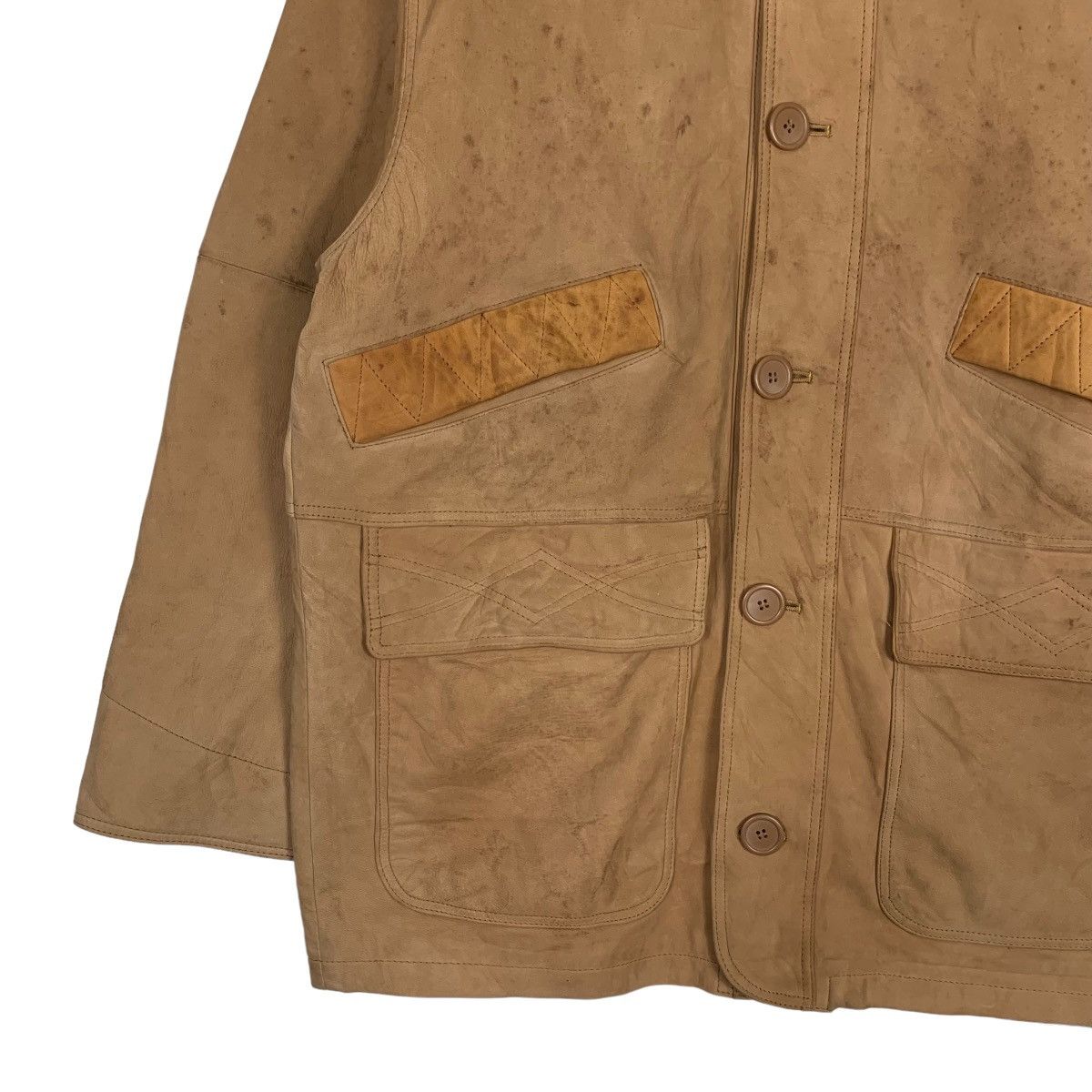 Huntington TARGET Spain Lamb Leather Jacket #0306-C14 Size US M / EU 48-50 / 2 - 4 Thumbnail