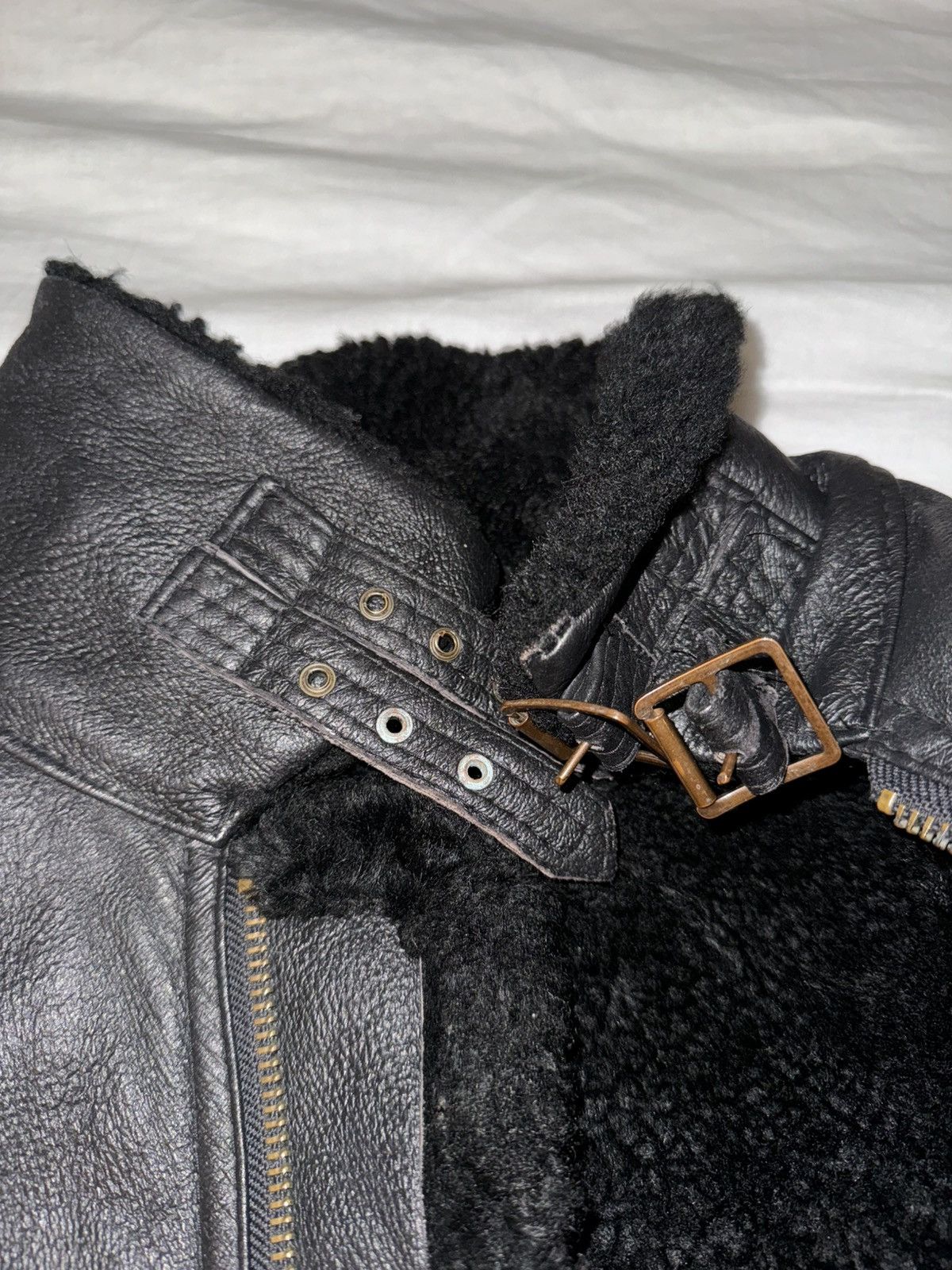 Art Comes First Leather Shearling Coat Size US M / EU 48-50 / 2 - 7 Thumbnail