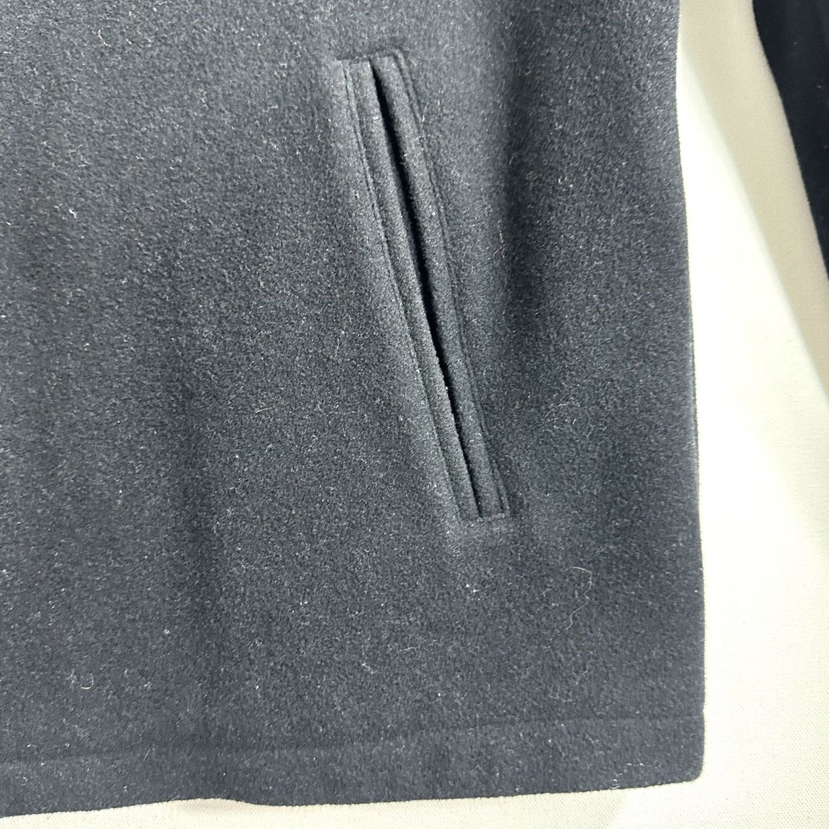 Guess GUESS Coat Jacket Wool Blend Lined Full Zip Pockets Black Mens Size Large Heavy Size US L / EU 52-54 / 3 - 5 Thumbnail