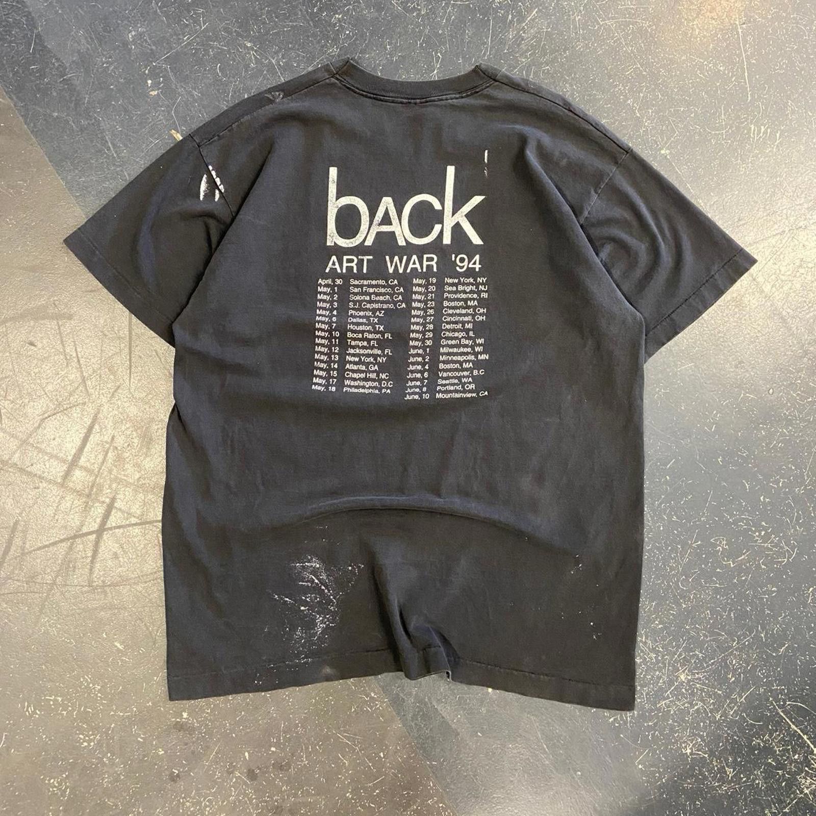 Band Tees 1994 The Knack is Back Art War Tour Tee Size US XL / EU 56 / 4 - 2 Thumbnail