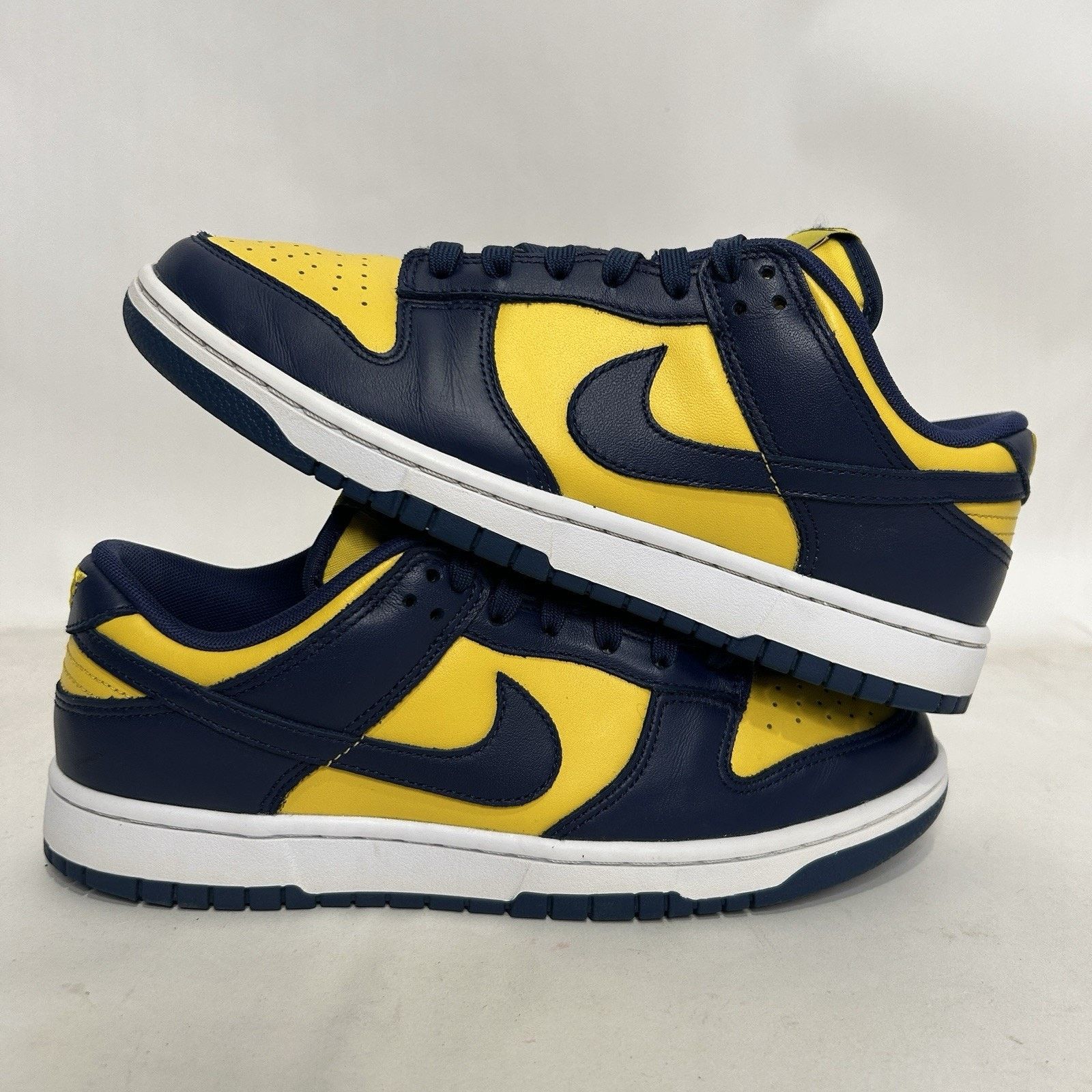Nike Nike Dunk Low Retro “Michigan/Yellow Blue” Size US 9 / EU 42 - 1 Thumbnail