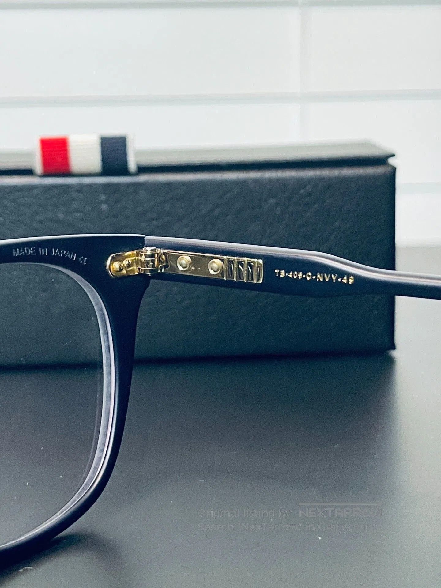 Thom Browne Thom Browne Classic Navy Optical Glasses. Size ONE SIZE - 6 Thumbnail