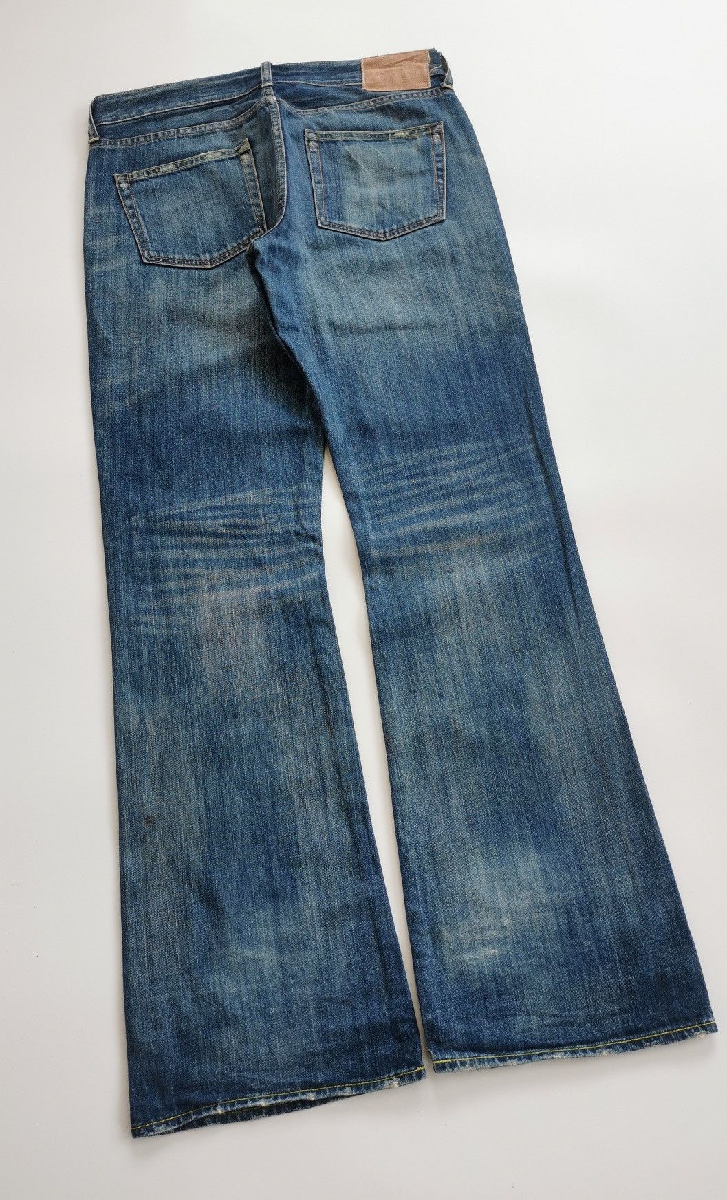 Japanese Brand King Jonathan Flared Bootcut Jeans Size US 32 / EU 48 - 6 Thumbnail