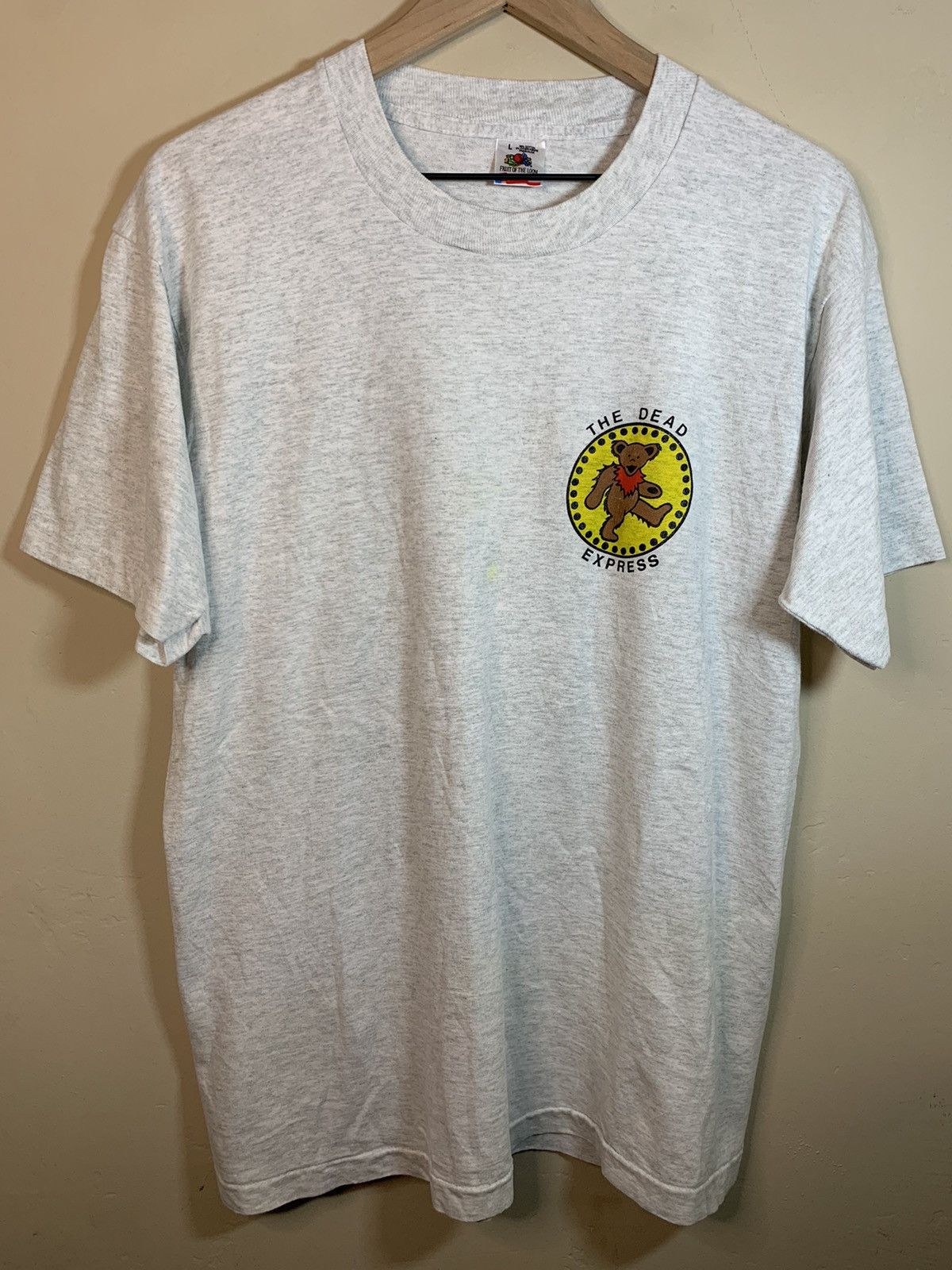 Band Tees × Grateful Dead × Vintage *RARE* Vintage 90s Grateful Dead Express Single Stitch Shirt Size US L / EU 52-54 / 3 - 2 Thumbnail