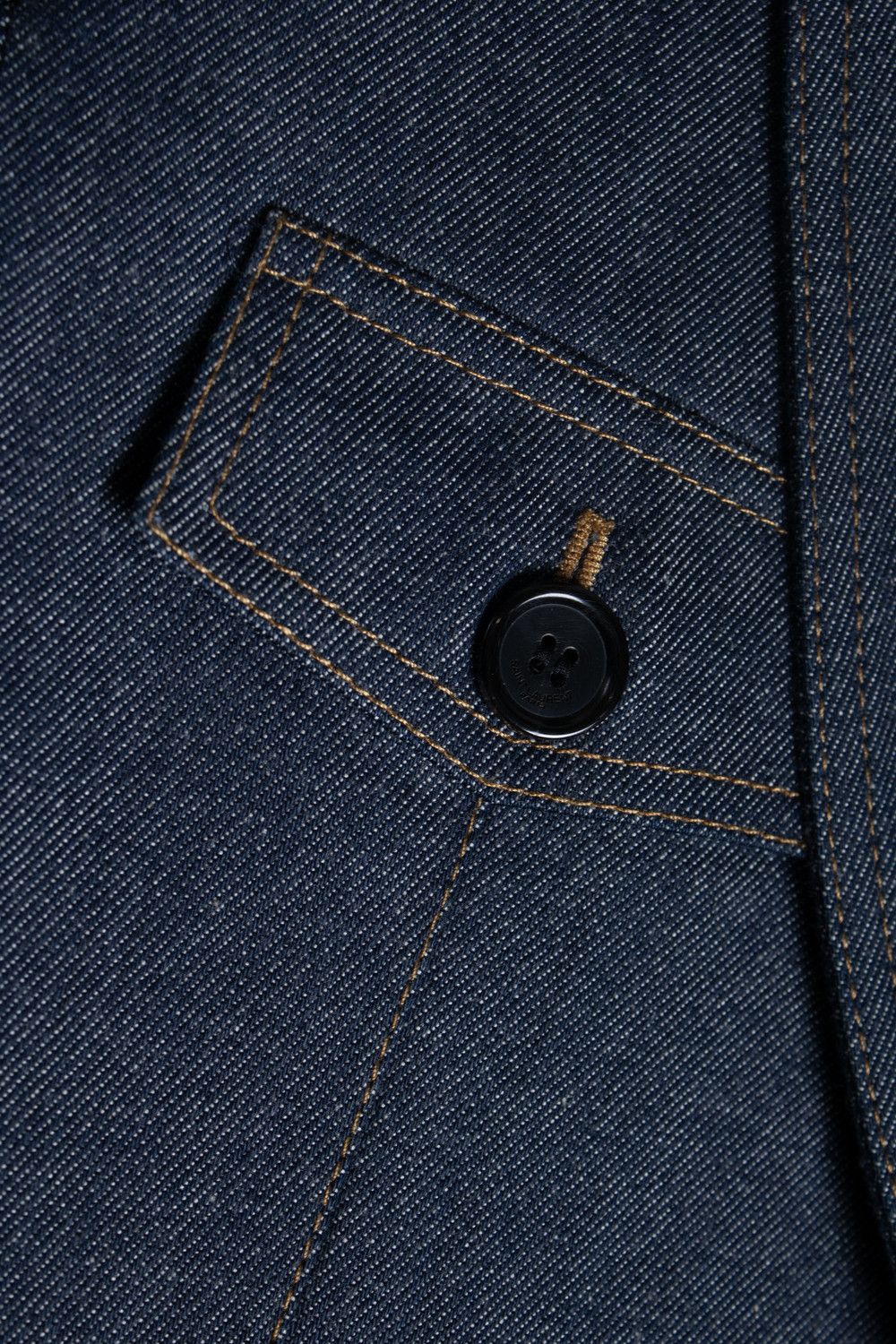 Saint Laurent Paris Saint Laurent, single breasted denim blazer Size M / US 6-8 / IT 42-44 - 7 Thumbnail