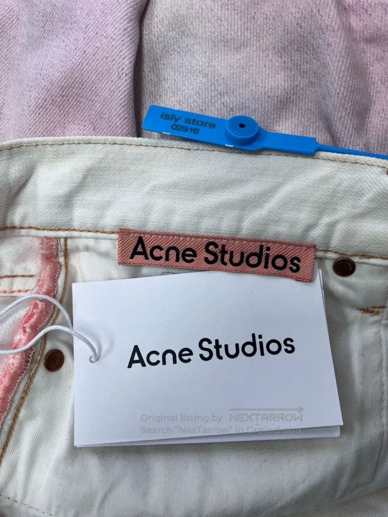 Acne Studios Acne Studios Loose, low-rise, wide-leg five-pocket jeans i Size US 32 / EU 48 - 4 Thumbnail