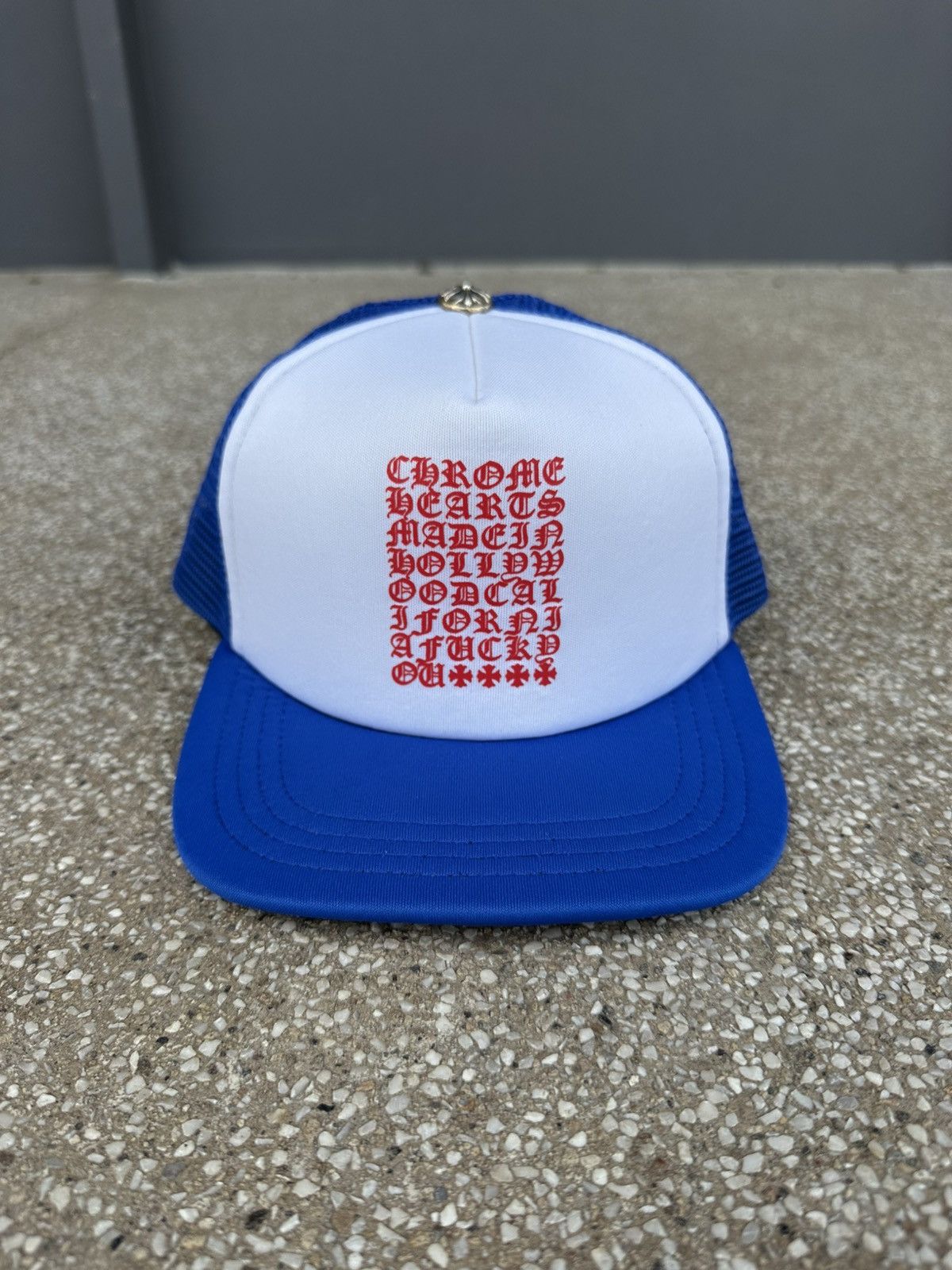 Chrome Hearts Chrome hearts Eyechart trucker hat Size ONE SIZE - 2 Thumbnail