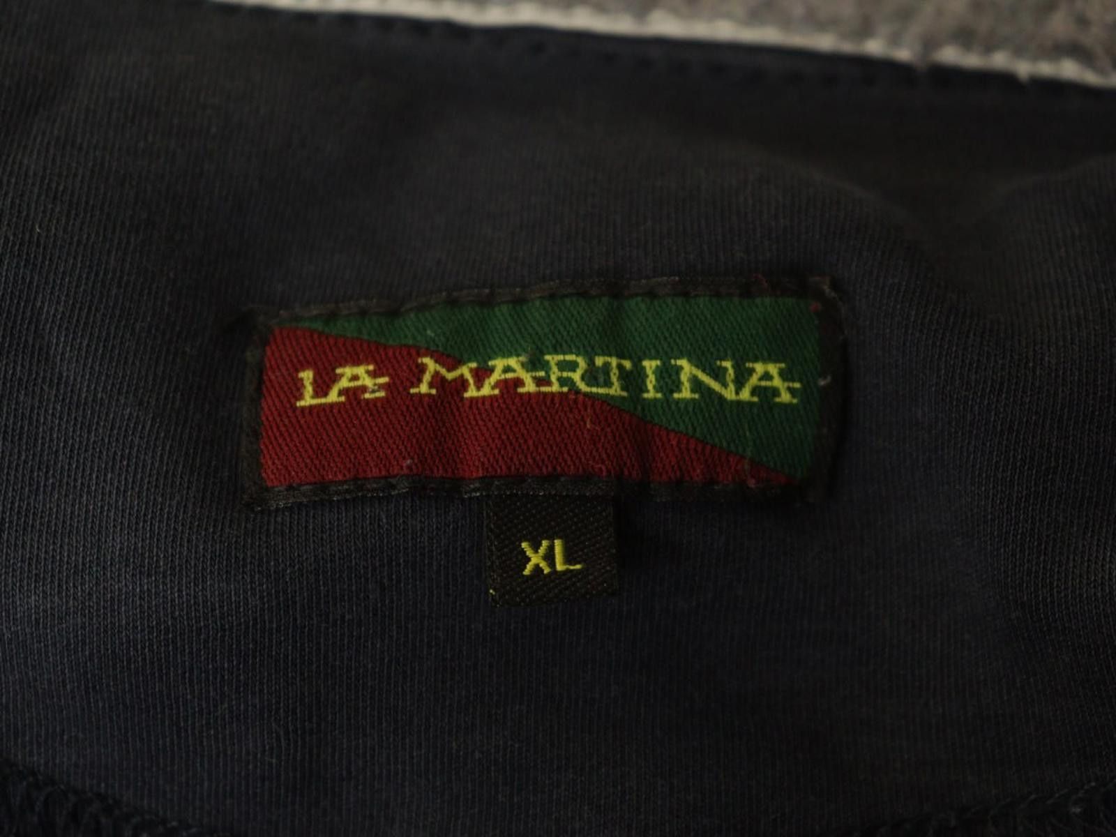La Martina LA MARTINA Black Collar Embroidered Polo Shirt Size XL Size US XL / EU 56 / 4 - 8 Thumbnail