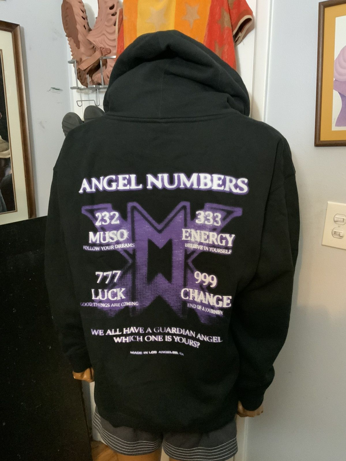Designer Muso Kuso Emanuel Ricci Guardian Angel Numbers Cherub Hoodie Size US XL / EU 56 / 4 - 10 Thumbnail
