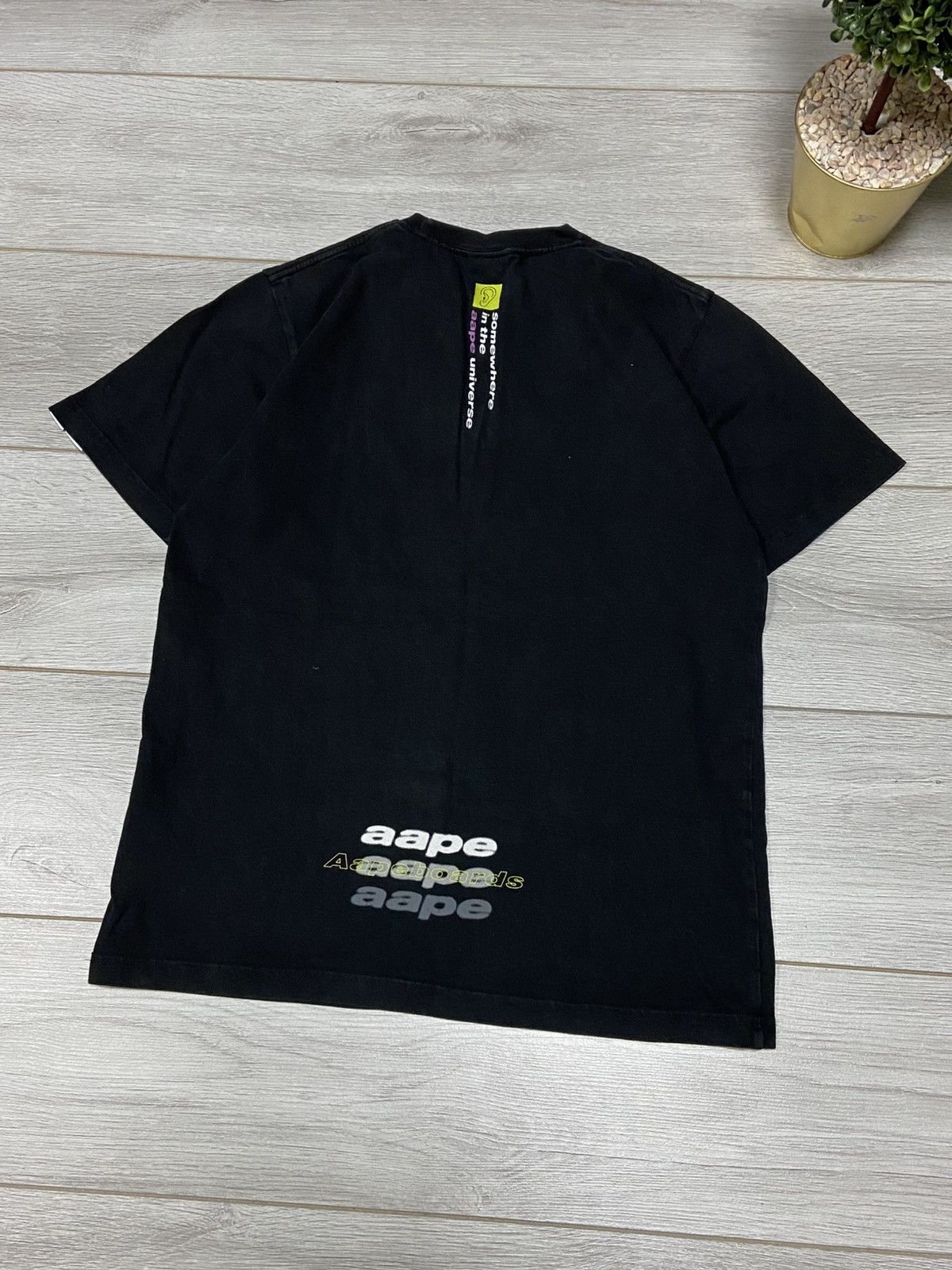 Bape Aape Bape head camo face fad d Tee Size US M / EU 48-50 / 2 - 10 Thumbnail