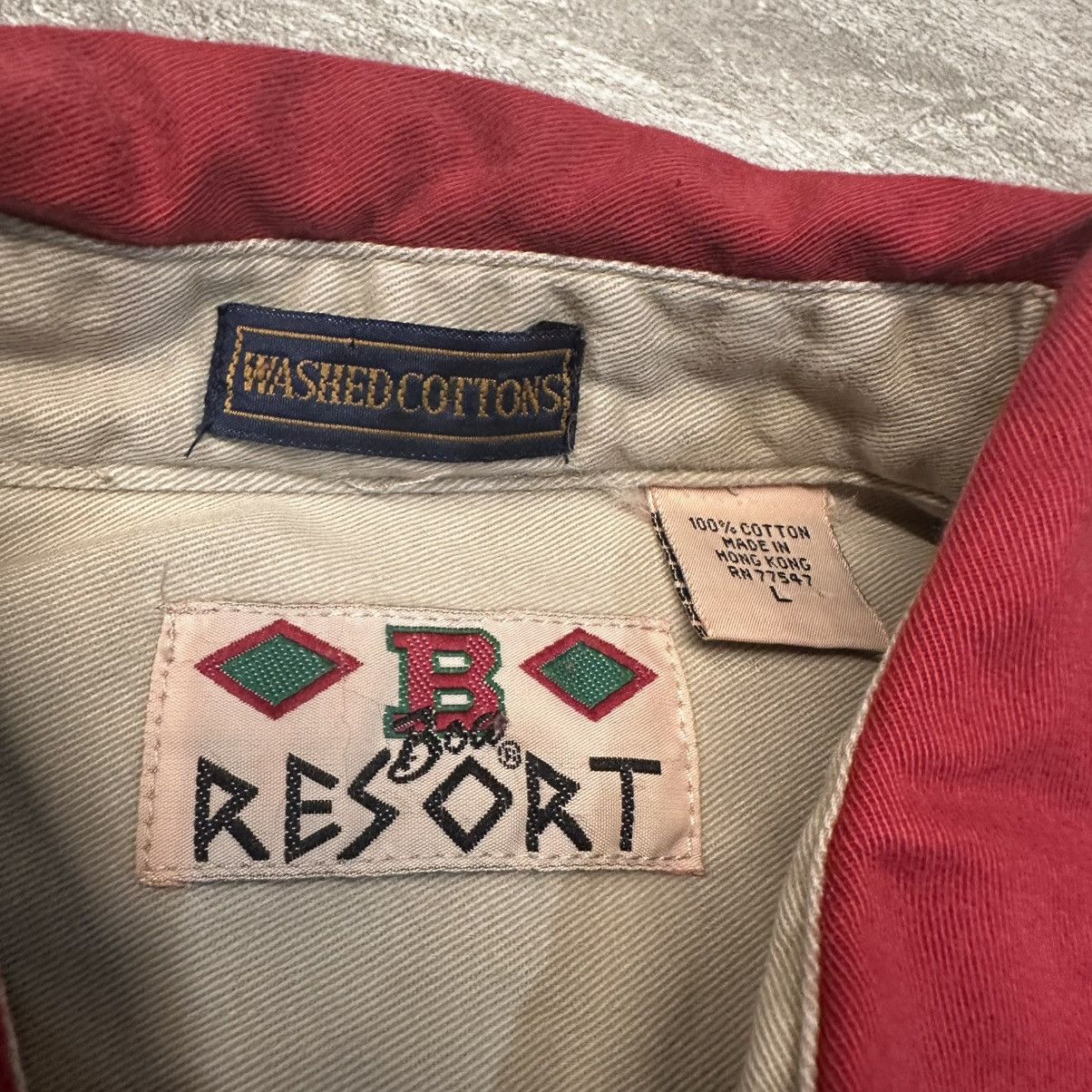 NCAA × Vintage Vintage Boa Resort Alabama Crimson Football Button Shirt Size US L / EU 52-54 / 3 - 3 Thumbnail
