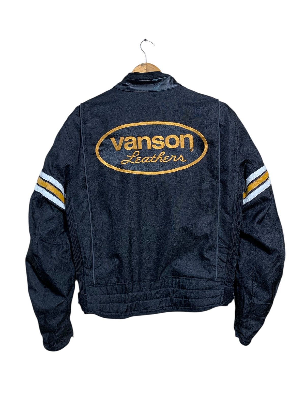 Vanson Leathers 🔥VANSON LEATHER BIKERS JACKET WITH PADDING Size US XL / EU 56 / 4 - 1 Thumbnail
