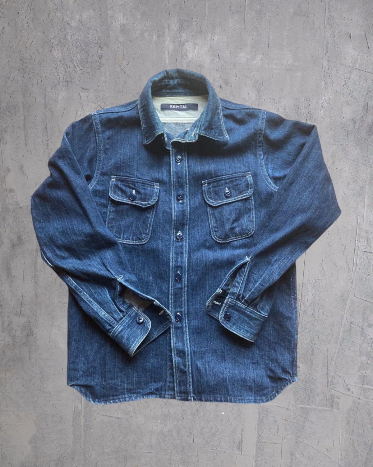 Japanese Brand × Kapital Kapital denim shirt Size US S / EU 44-46 / 1 - 1 Thumbnail