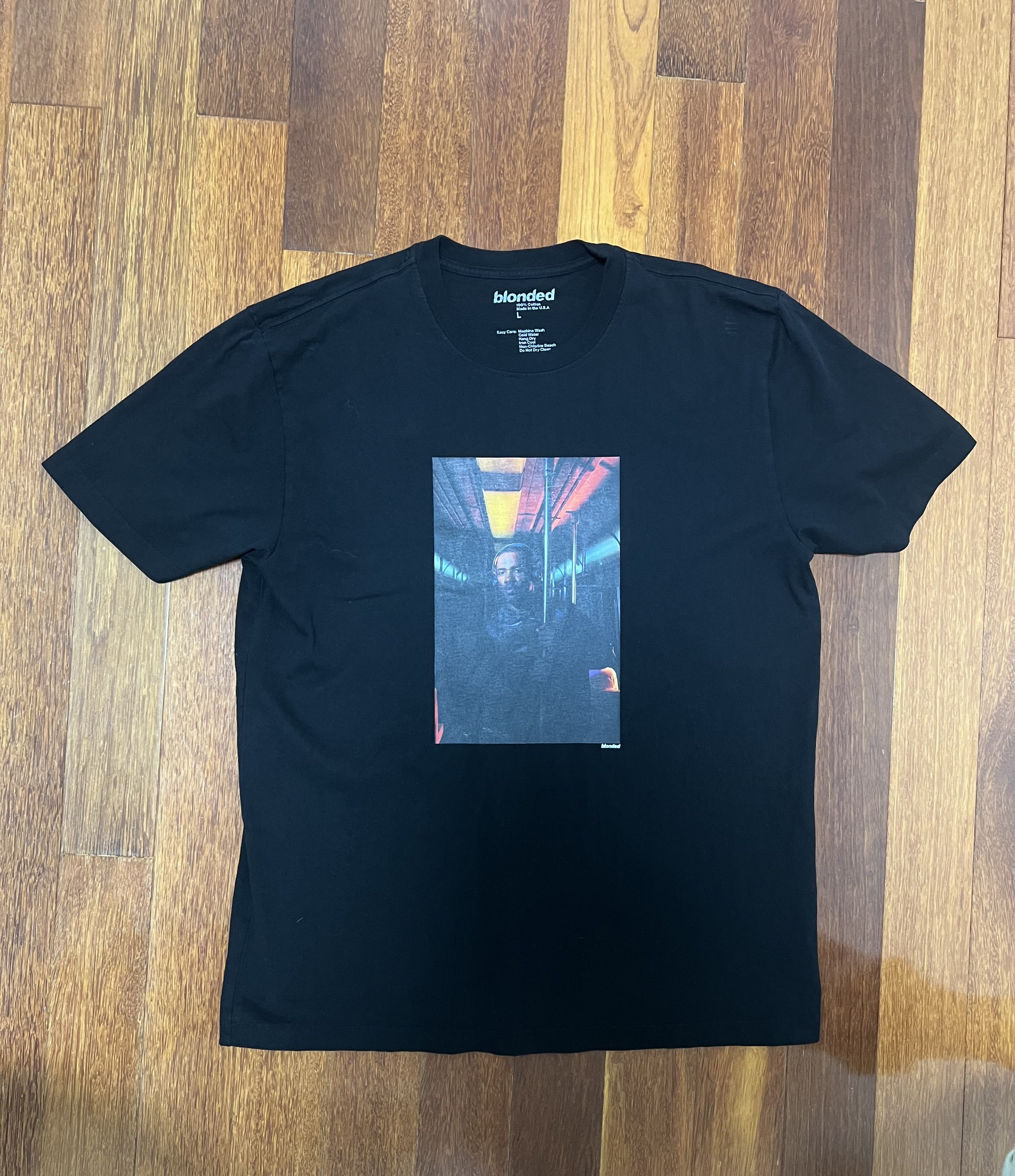 Frank Ocean 💚 2021 Frank Ocean Subway Tee Black Large Size US L / EU 52-54 / 3 - 1 Thumbnail
