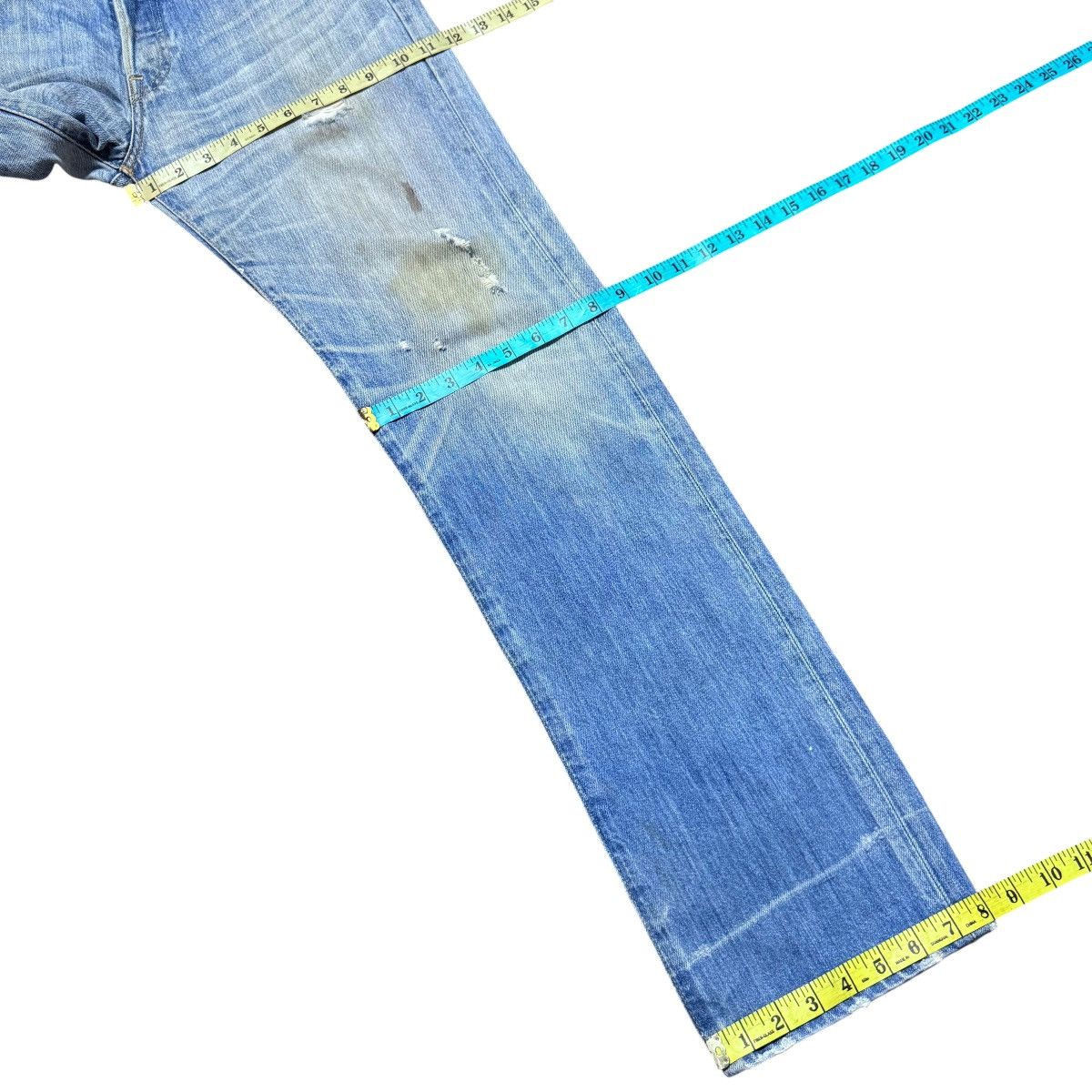 Levi's Levis 501 Distressed Jeans Size US 31 - 20 Thumbnail