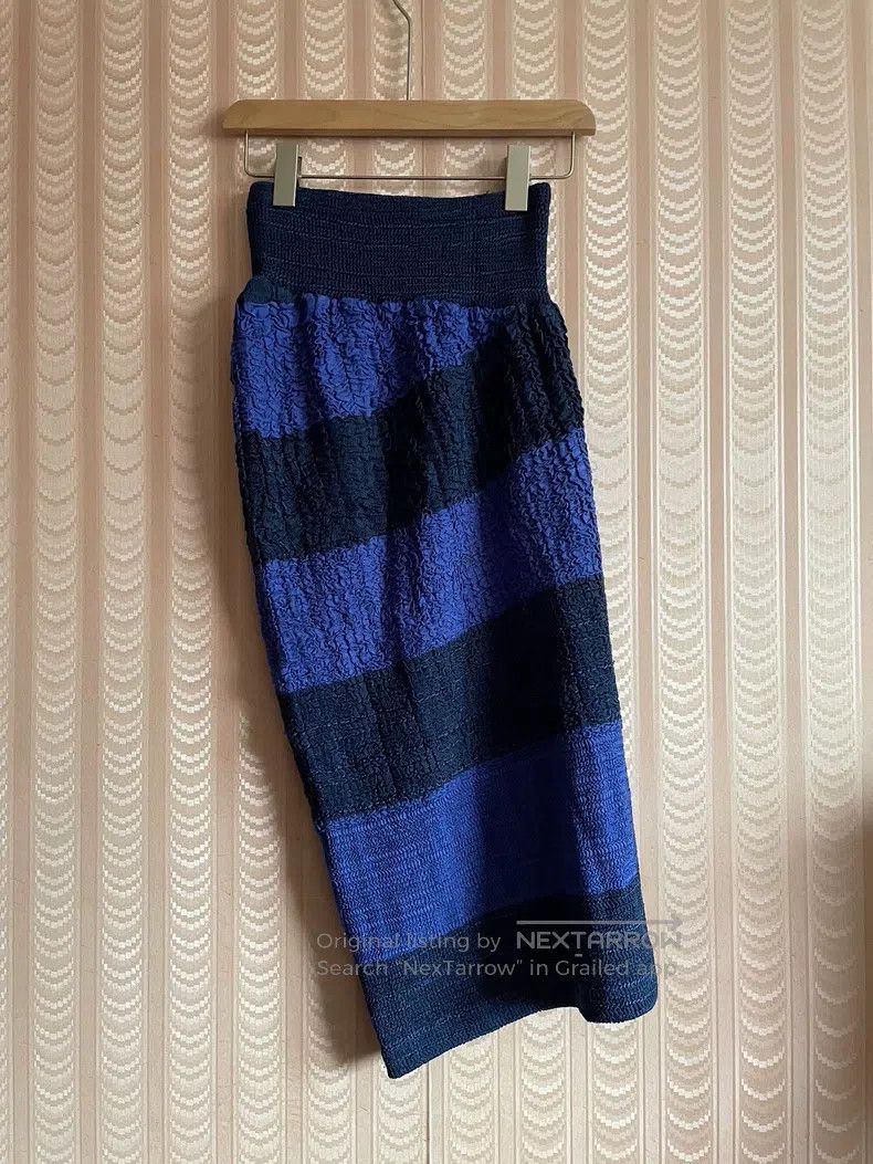 Issey Miyake Issey Miyake Irregular Cut Pleated Silk Set Asymmetrical C Size M / US 6-8 / IT 42-44 - 6 Thumbnail