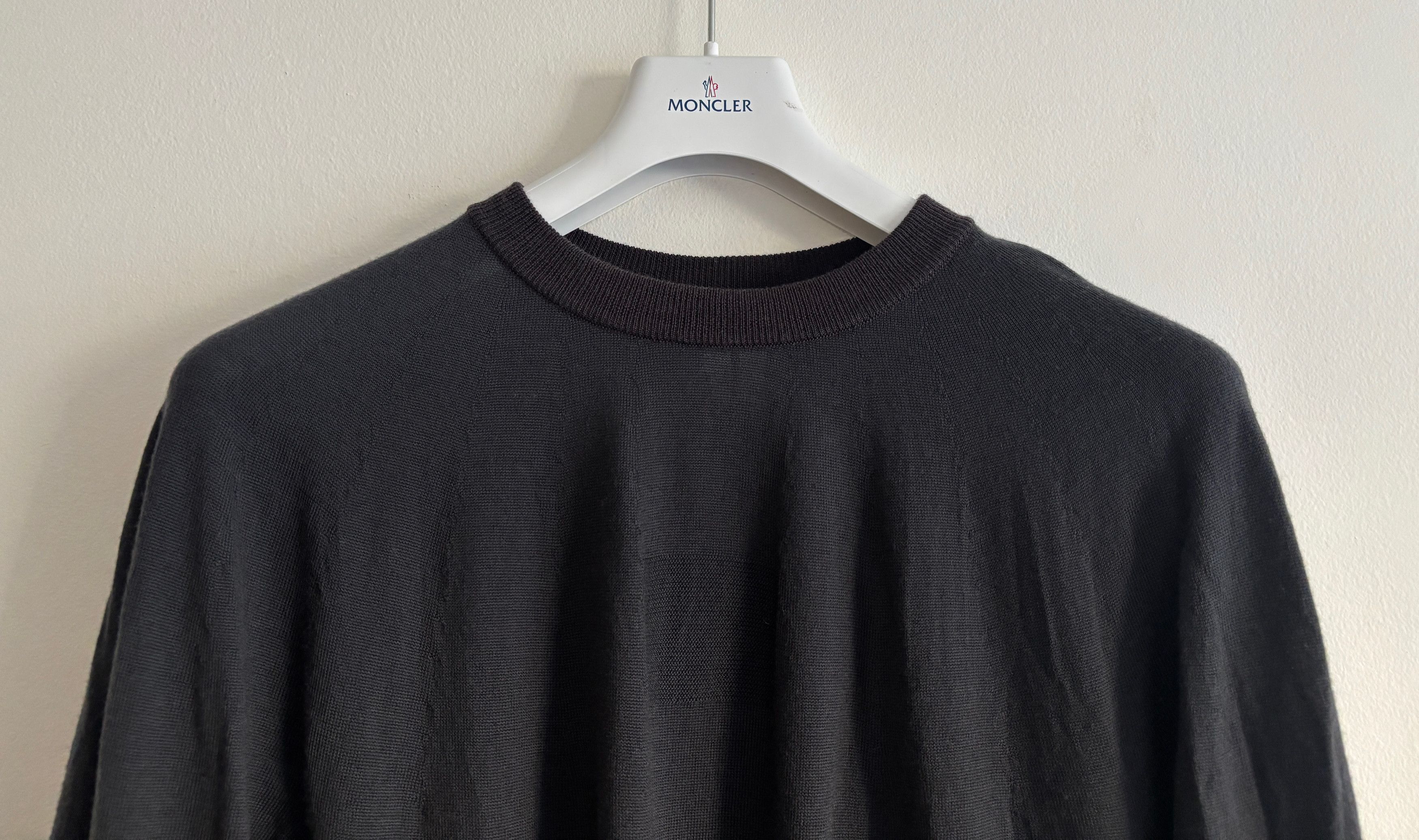 Goldwin Wool Seamless Knit Top/ Sweater Lead Grey - Size 2 - Small Size US L / EU 52-54 / 3 - 2 Thumbnail