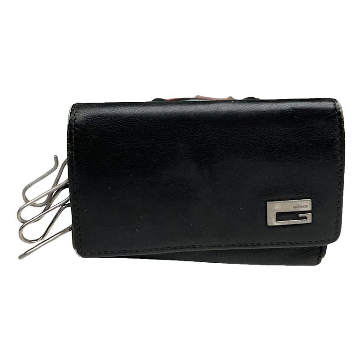Gucci GG Blooms Black Leather Purse Size ONE SIZE - 1 Thumbnail