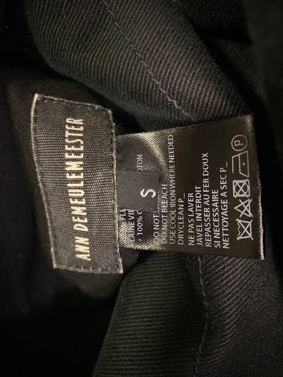Ann Demeulemeester Wool ribbed reversible coat S-M Size US S / EU 44-46 / 1 - 6 Thumbnail
