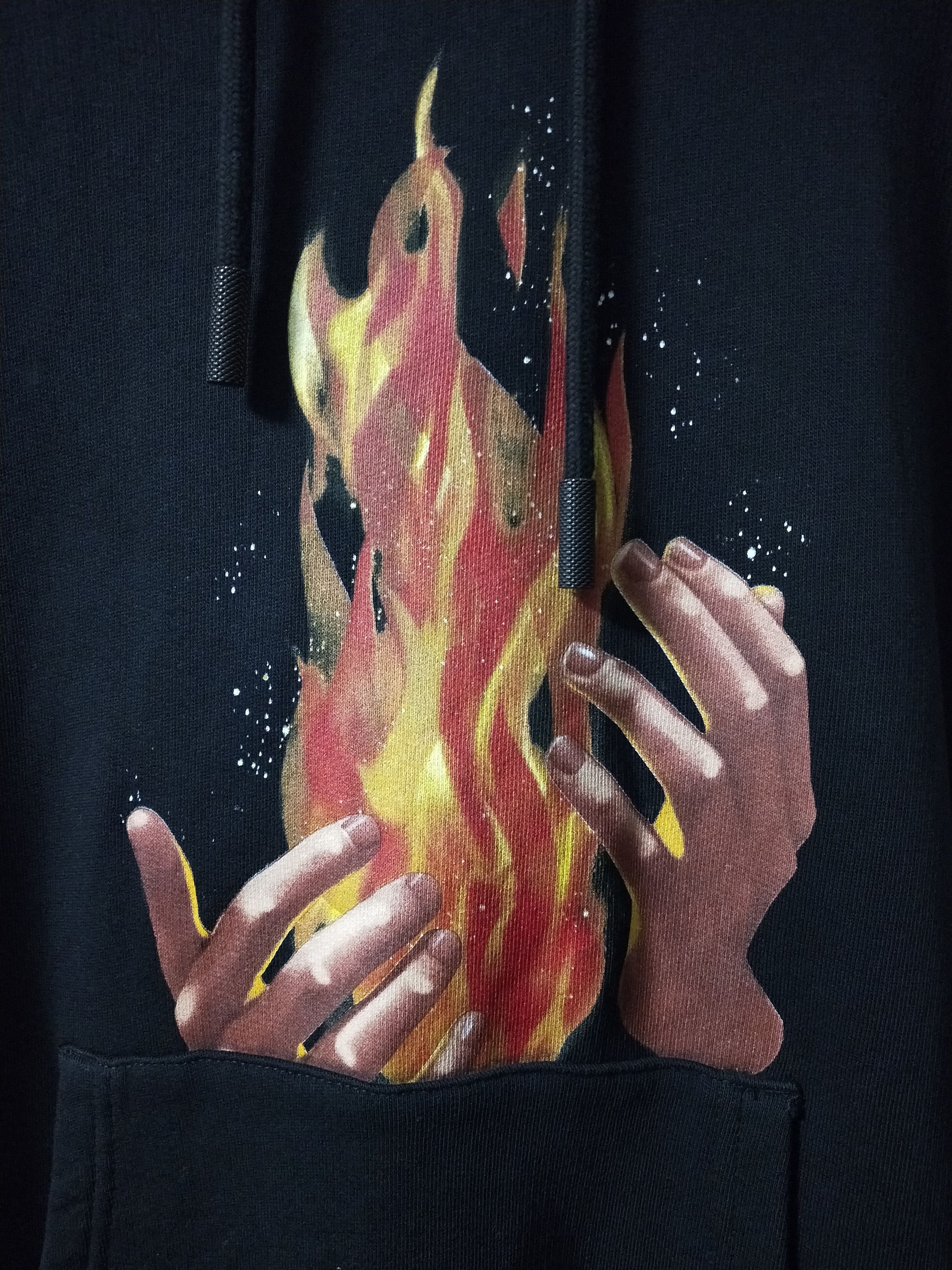 Off-White Diagonal Fire Hoodie Size US M / EU 48-50 / 2 - 2 Thumbnail