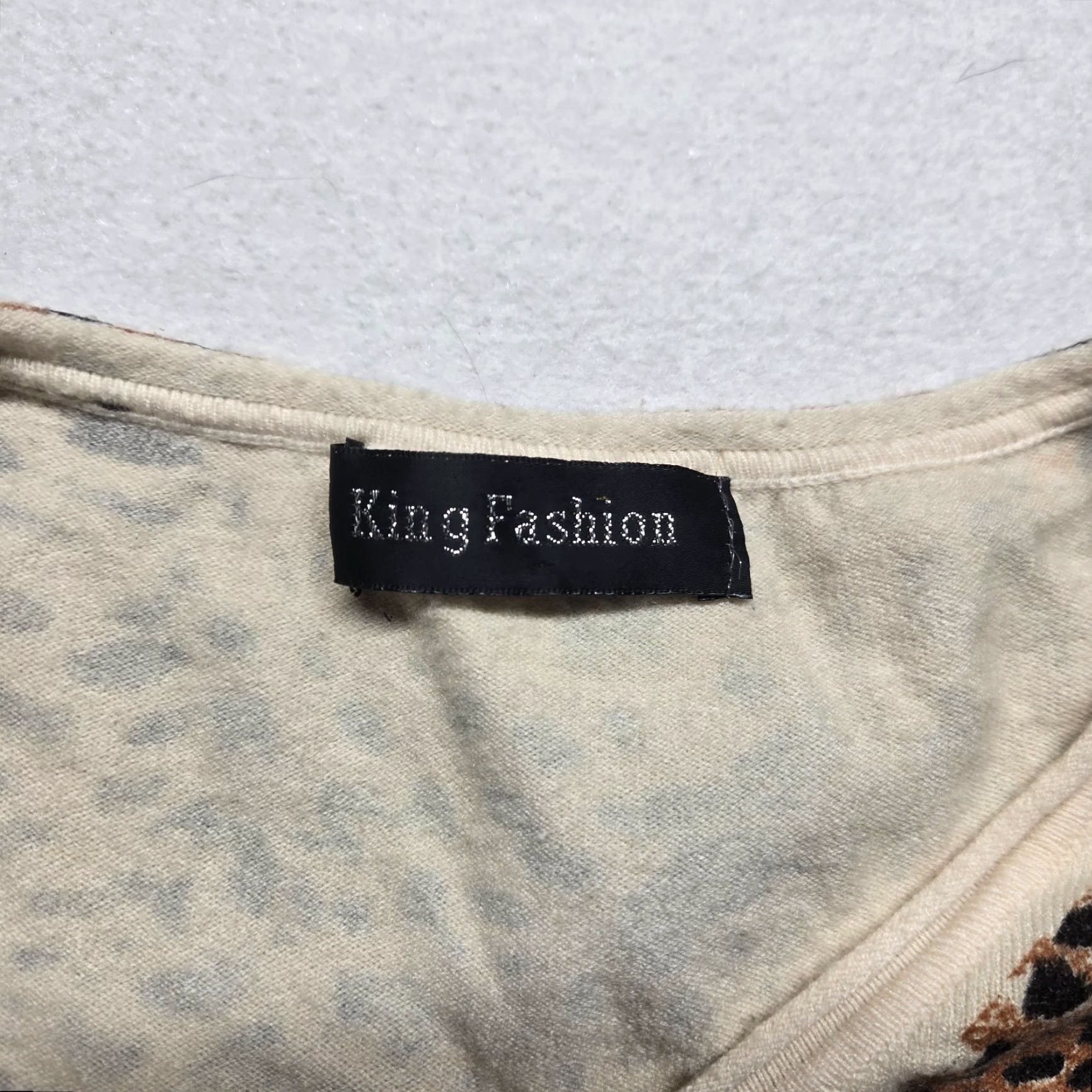 Vintage King Fashion T-Shirt Adult Women's S Small Tunic Cheetah Nightgown tee Size S / US 4 / IT 40 - 3 Thumbnail