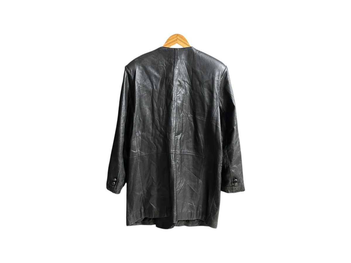 Japanese Brand 🔥Sick Y2K Harajuku Mother Lambskin Leather Jacket Goth Punk Size US L / EU 52-54 / 3 - 3 Thumbnail