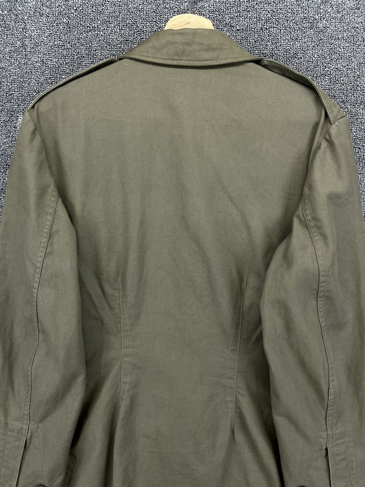 Vintage Vintage 90s Kohler GMBH Germany Army Military Jacket Size M / US 6-8 / IT 42-44 - 10 Thumbnail