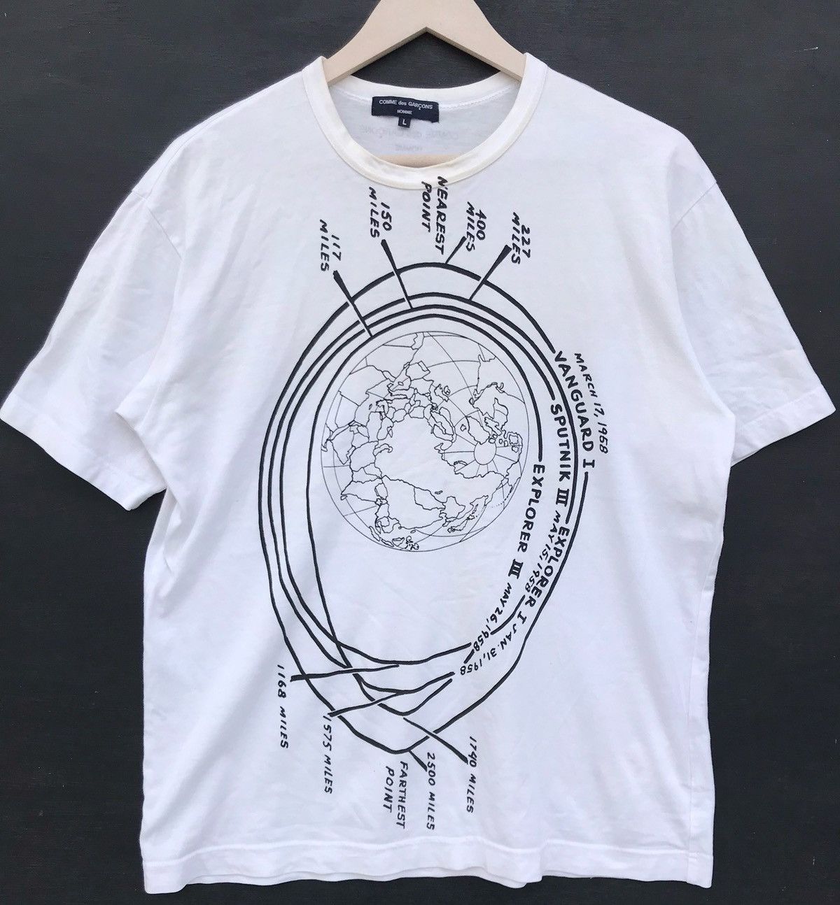 Comme des Garcons × Japanese Brand × Vintage Vintage COMME des GARCONS T Shirt Size US L / EU 52-54 / 3 - 1 Thumbnail