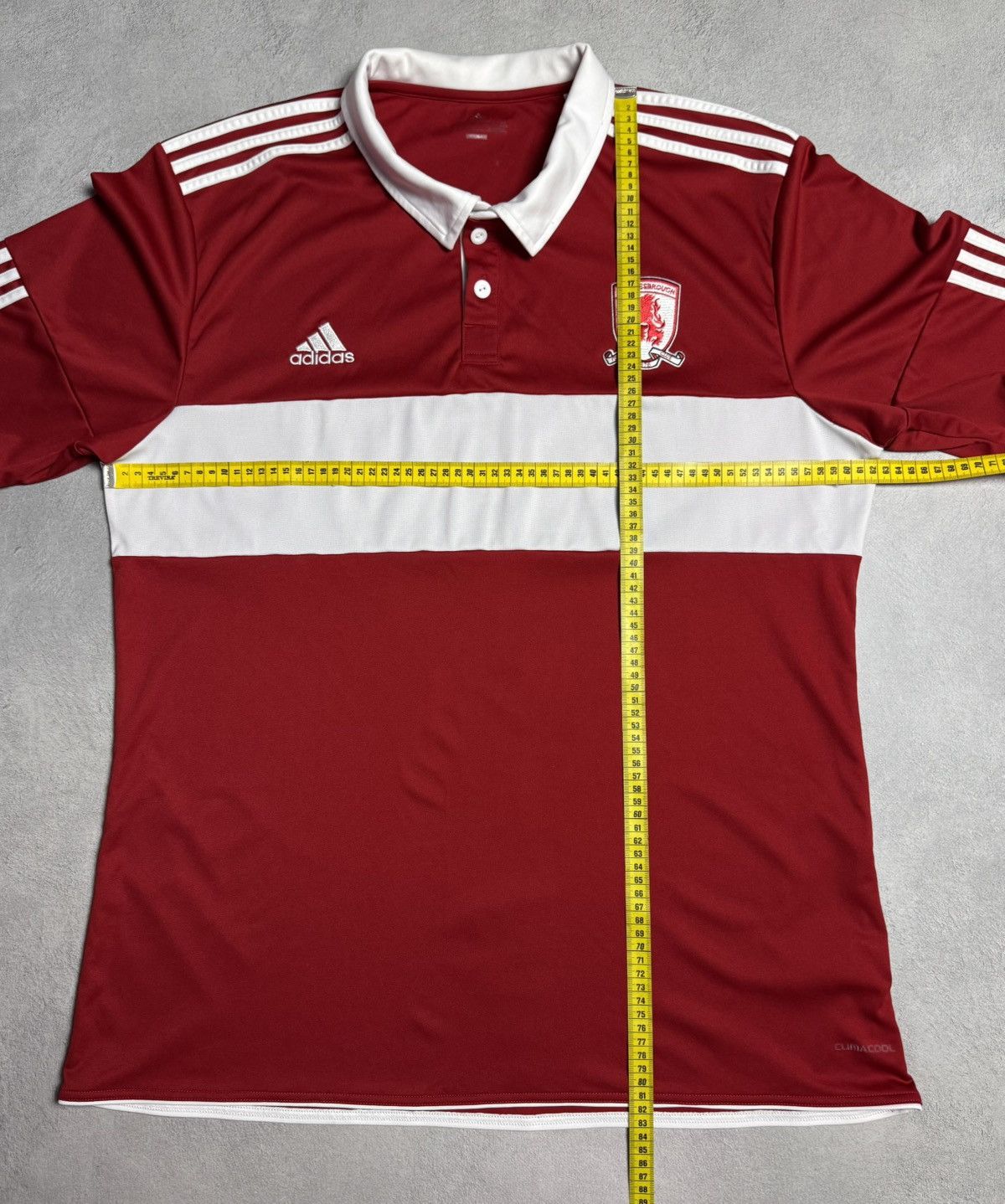 Adidas Middlesbrough 2010 2011 Home Shirt Soccer Jersey Adidas Size US XXL / EU 58 / 5 - 13 Thumbnail