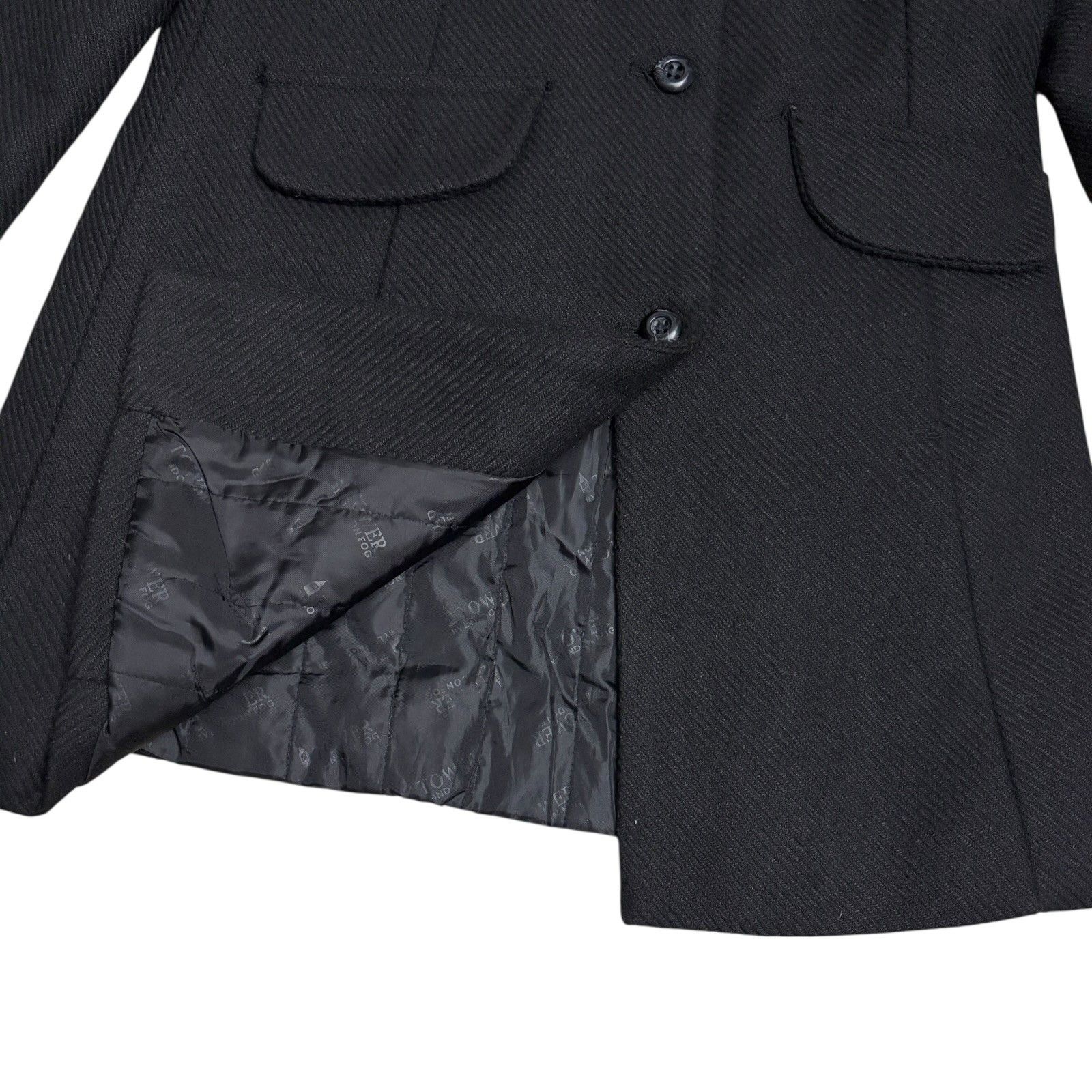 London Fog LONDON FOG TOWER Wool Business Casual Pea Coat Large Size L / US 10 / IT 46 - 6 Thumbnail