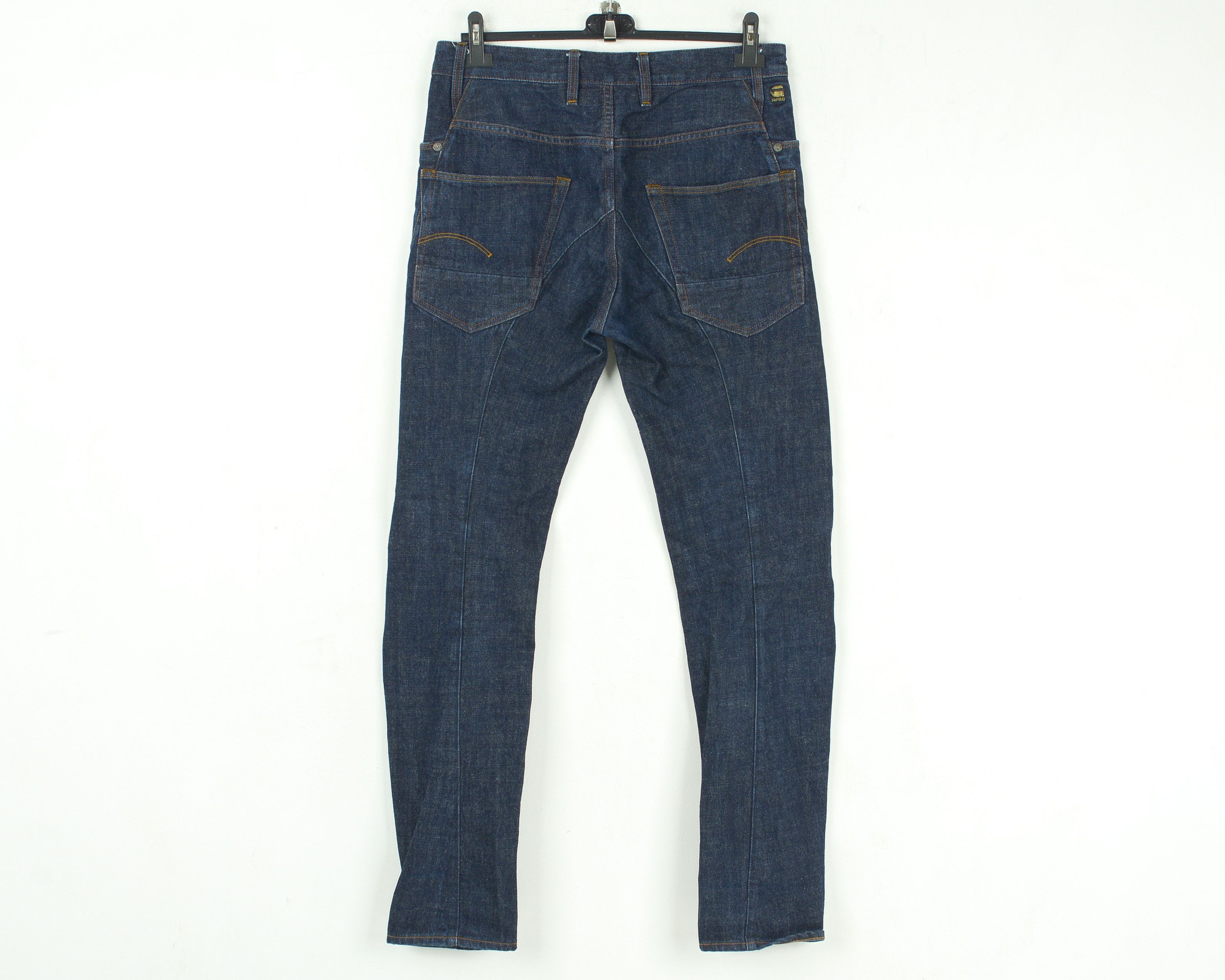G-Star Lanc Jeans Tapered Denim Pants Trousers Blue Button Fly Size US 31 - 4 Thumbnail