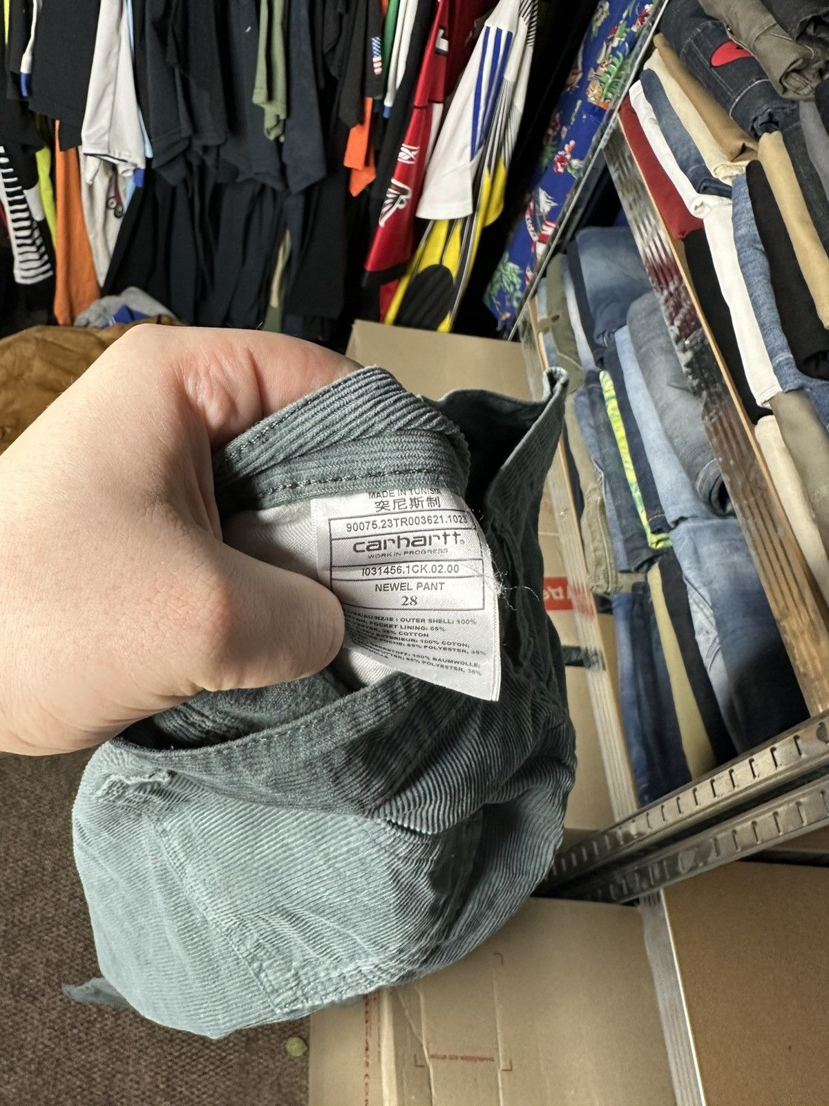 Carhartt Carhartt WIP Newel Pant Corduroy Pants Men's Size 28 Size US 28 / EU 44 - 6 Thumbnail