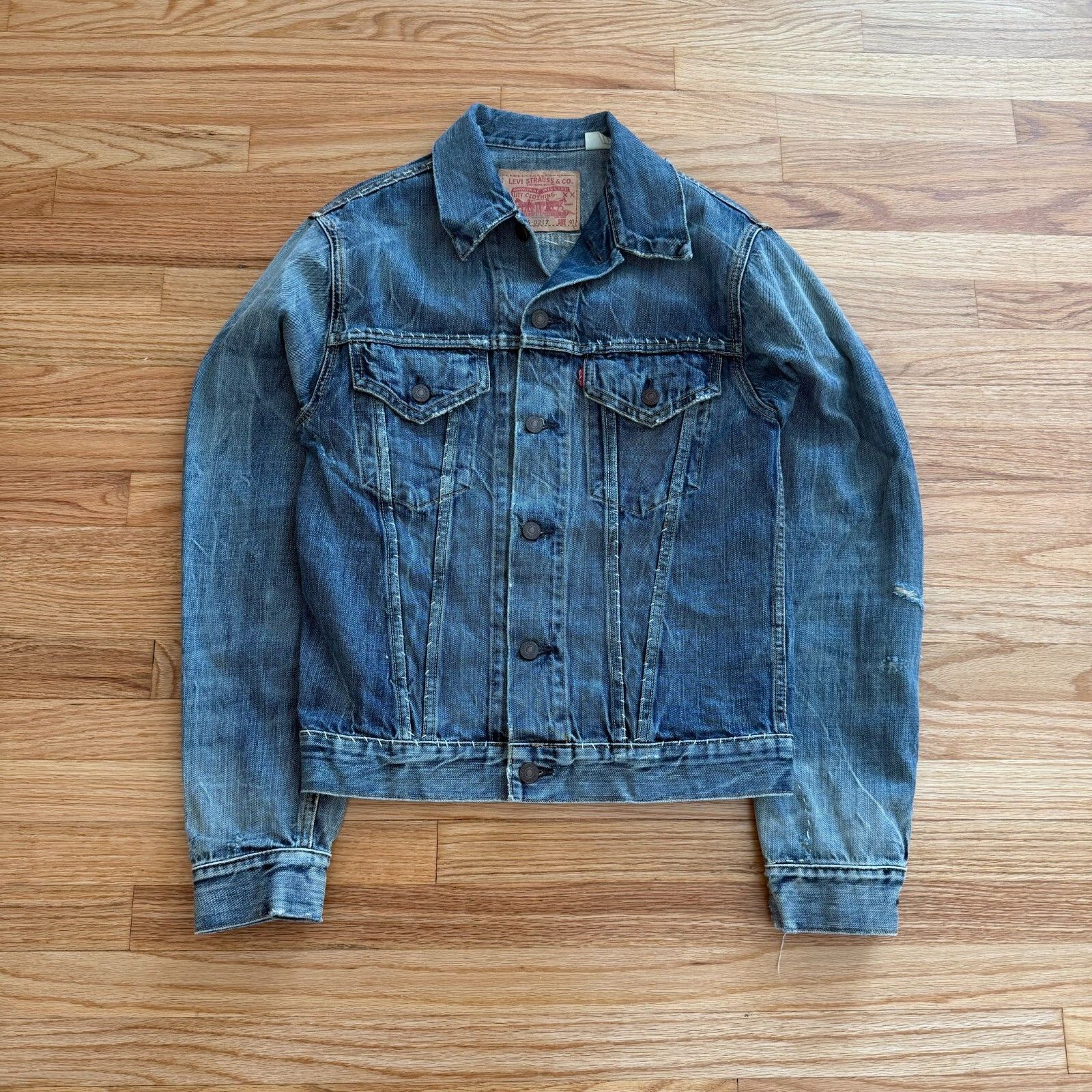 LVC LEVI'S LVC 507XX Type 2 Jacket Made in USA 555 Size 48 | Grailed